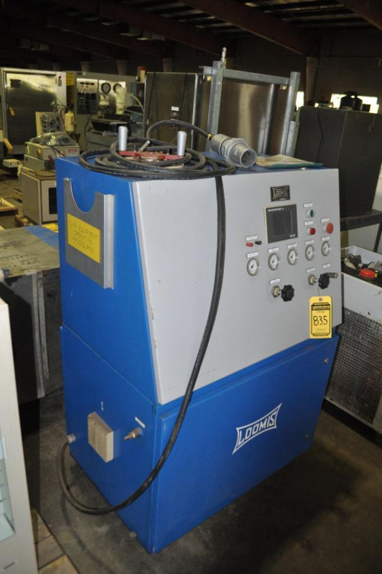 LOOMIS ISO-STATIC MOLDER PRESS, 45,000 PSI, 86 CUBIC INCH CAPACITY - Image 3 of 4