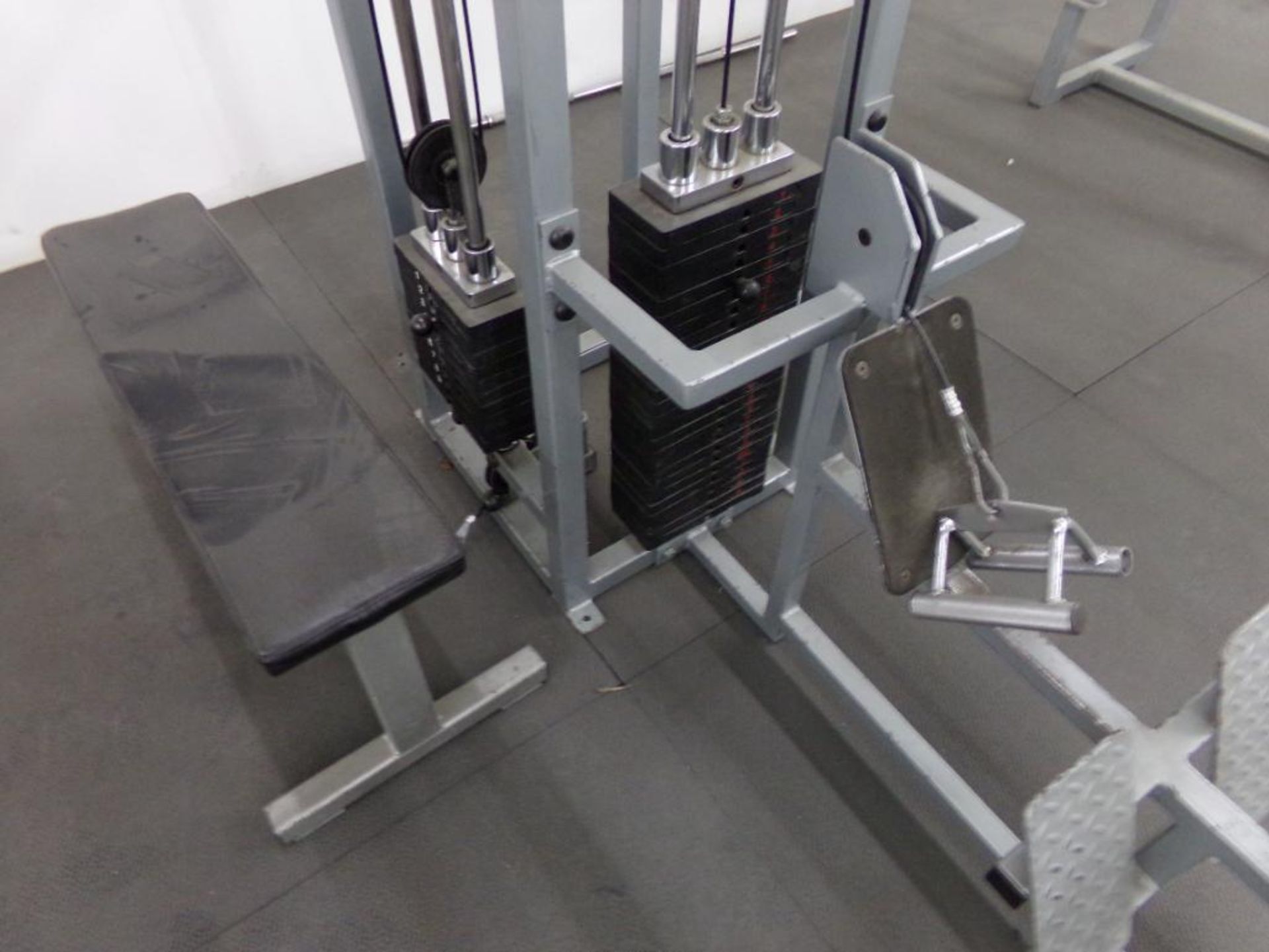 WEIGHT LIFTING MACHINE W/ MULTIPLE FUNCTIONS - Image 2 of 6