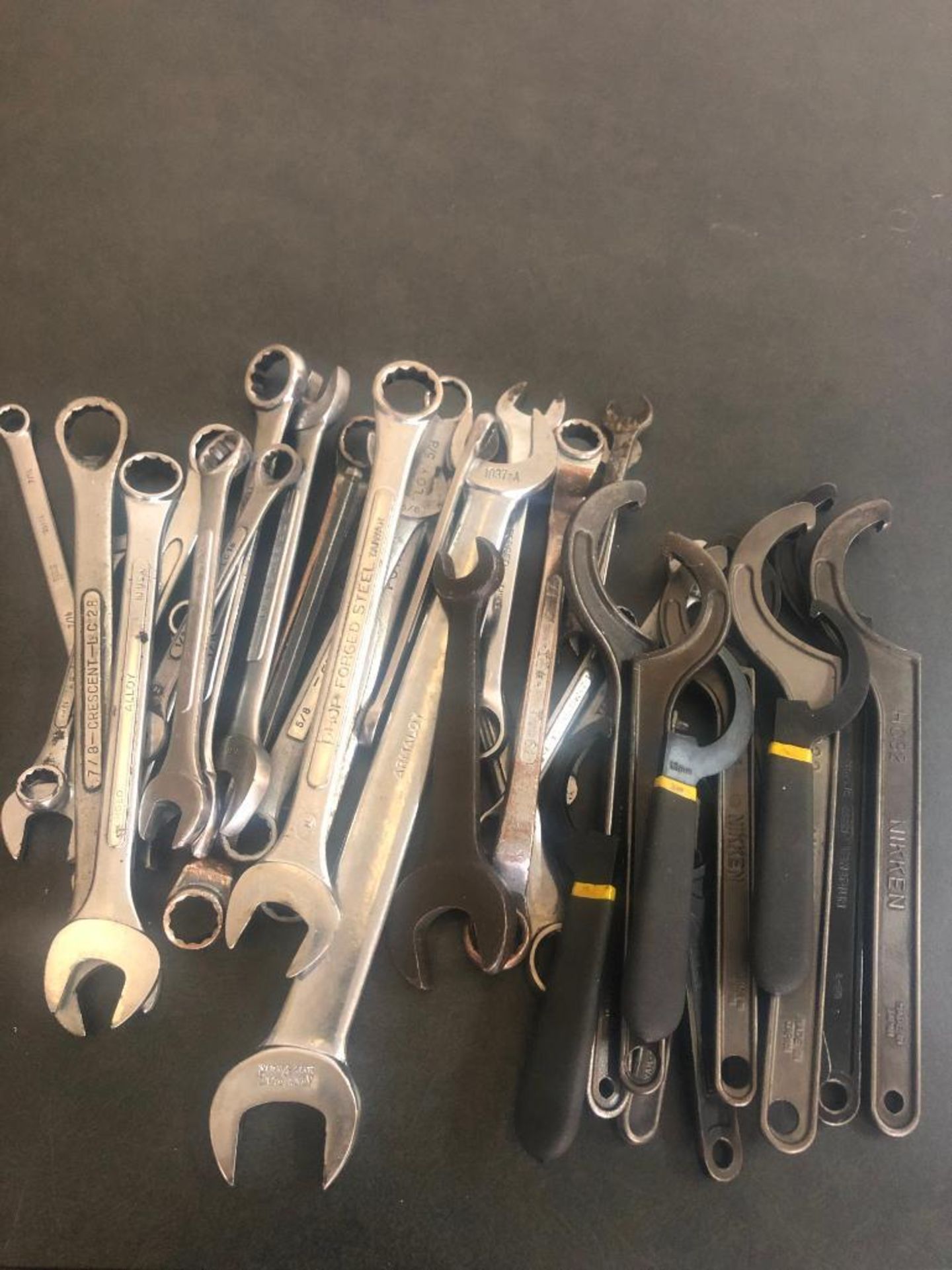 SPANNER WRENCHES, OPEN END WRENCHES, COMBINATION WRENCHES