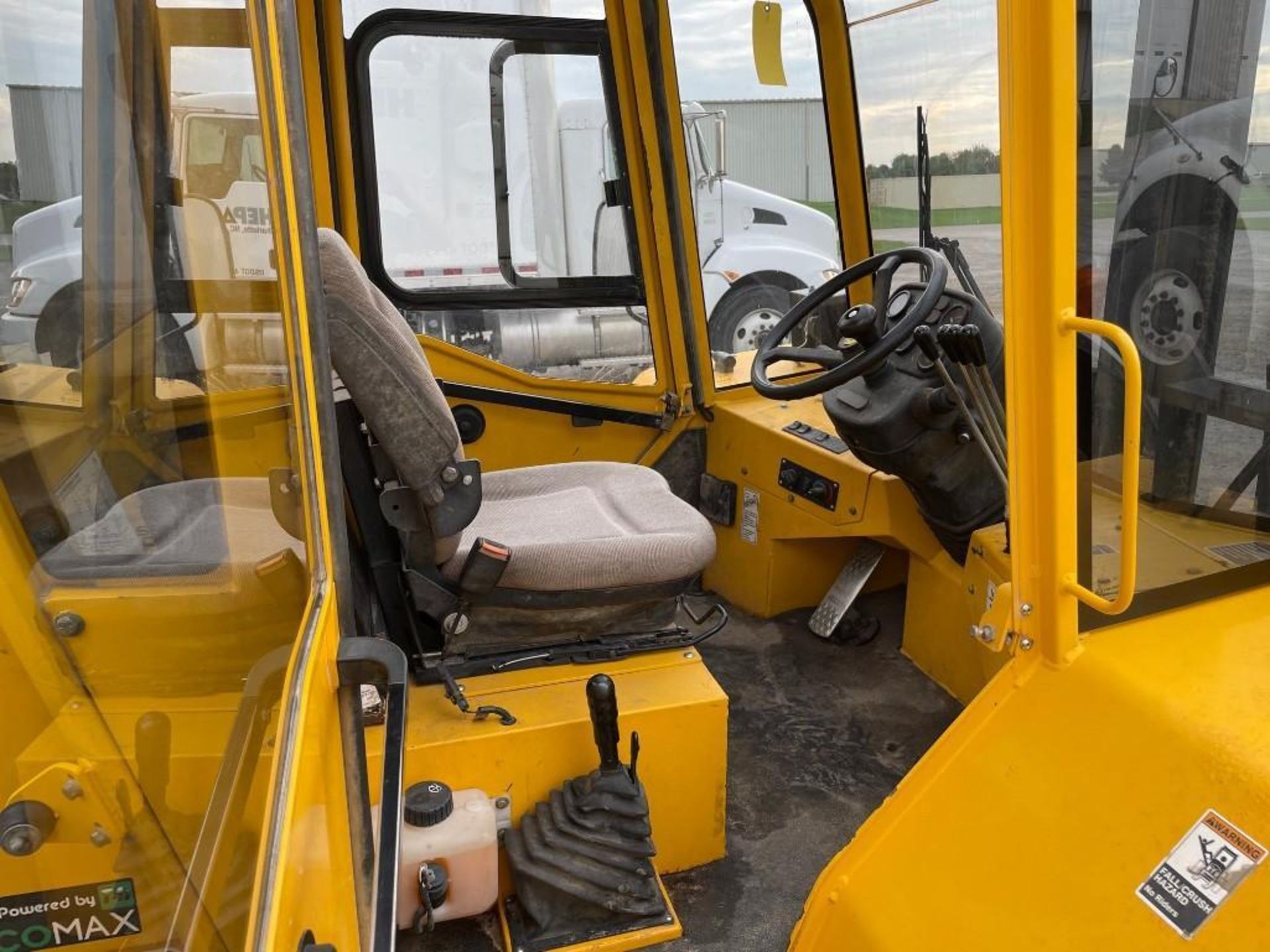 2015 SELLICK 8,000 LB. CAPACITY FORKLIFT, MODEL S80J4I-4, S/N 9690508S8J4I-4, DIESEL, 4-WHEEL DRIVE, - Image 3 of 5