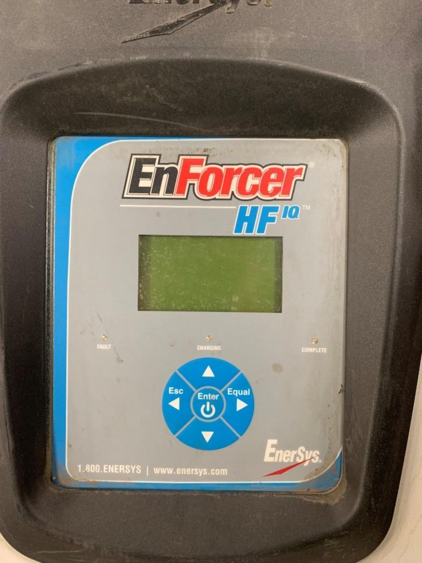 ENERSYS ENFORCER HIGH FREQUENCY MULTI-VOLT BATTERY CHARGER, MODEL EQ3-10-1, 1,500 AMP HOURS, 24/36/4 - Image 2 of 4