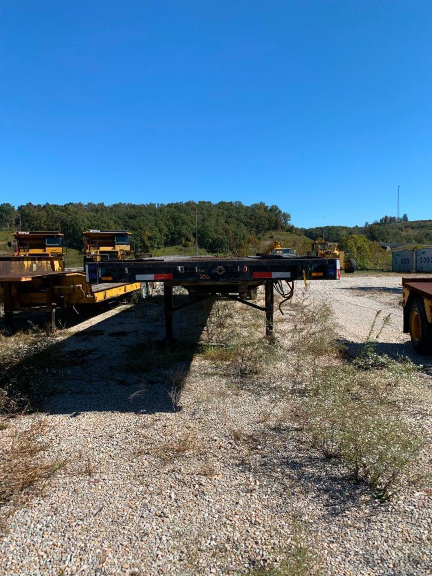 1983 GREAT DANE 45' FLATBED TRAILER, EXTENDABLE, MODEL GPE-45-78, VIN 1GRDP9028DM044402 - Image 2 of 7