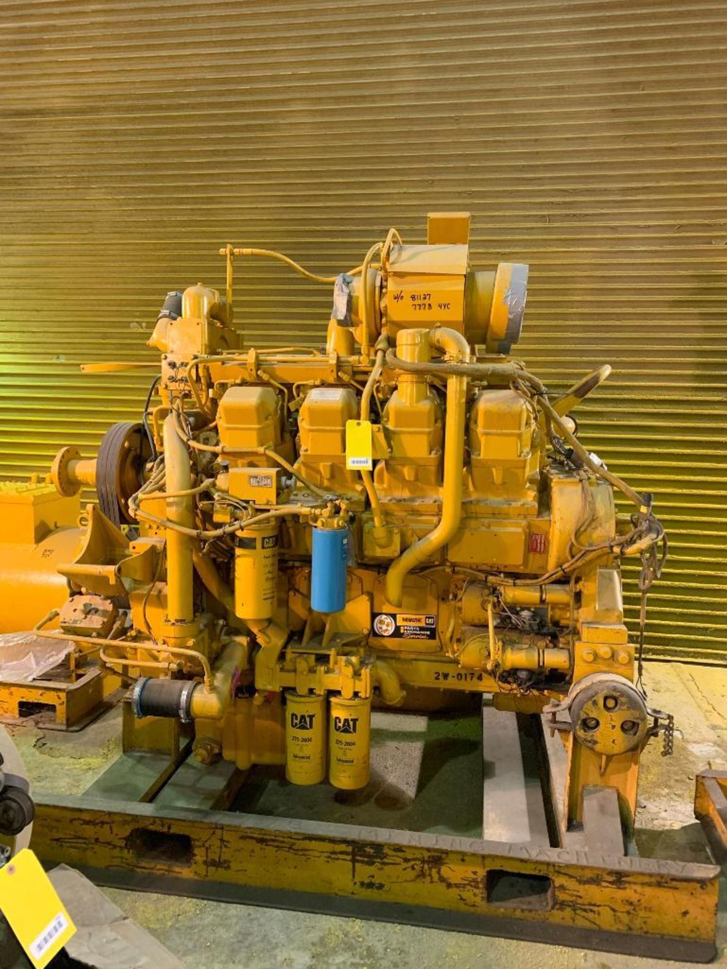 CATERPILLAR 777B ROCK TRUCK ENGINE, REBUILT BY CAT