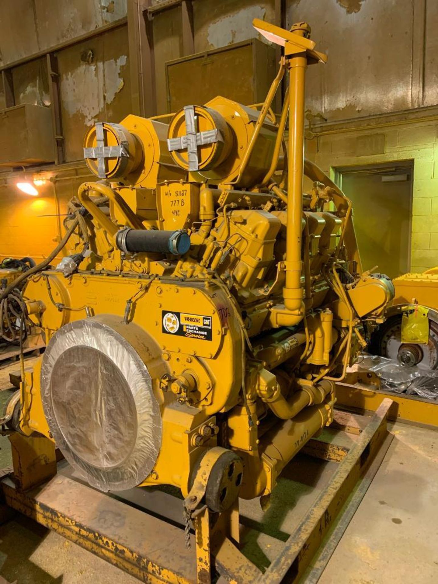 CATERPILLAR 777B ROCK TRUCK ENGINE, REBUILT BY CAT - Image 2 of 6