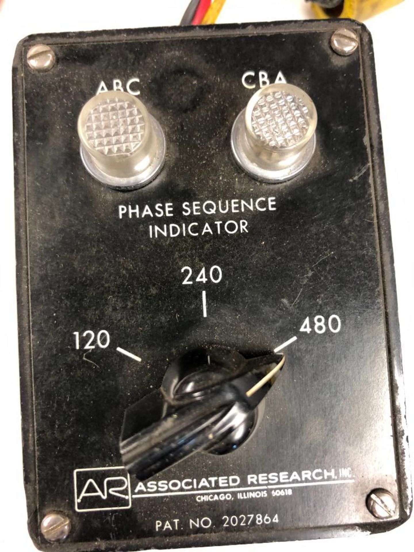 ASSOCIATED RESEARCH PHASE SEQUENCE INDICATOR, MODEL 40 - Image 2 of 3