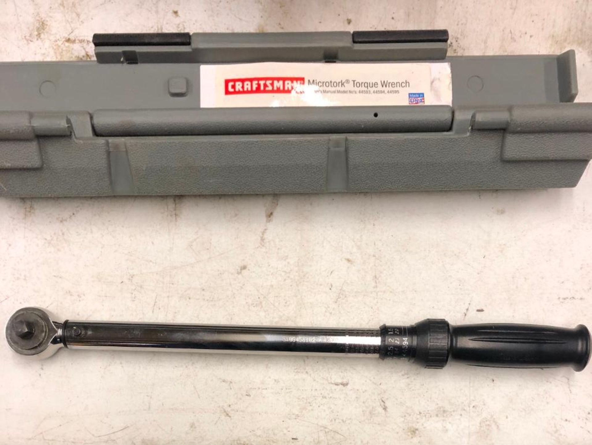 CRAFTSMAN MICROTORK TORQUE WRENCH, S/N 5103453102 - Image 2 of 3