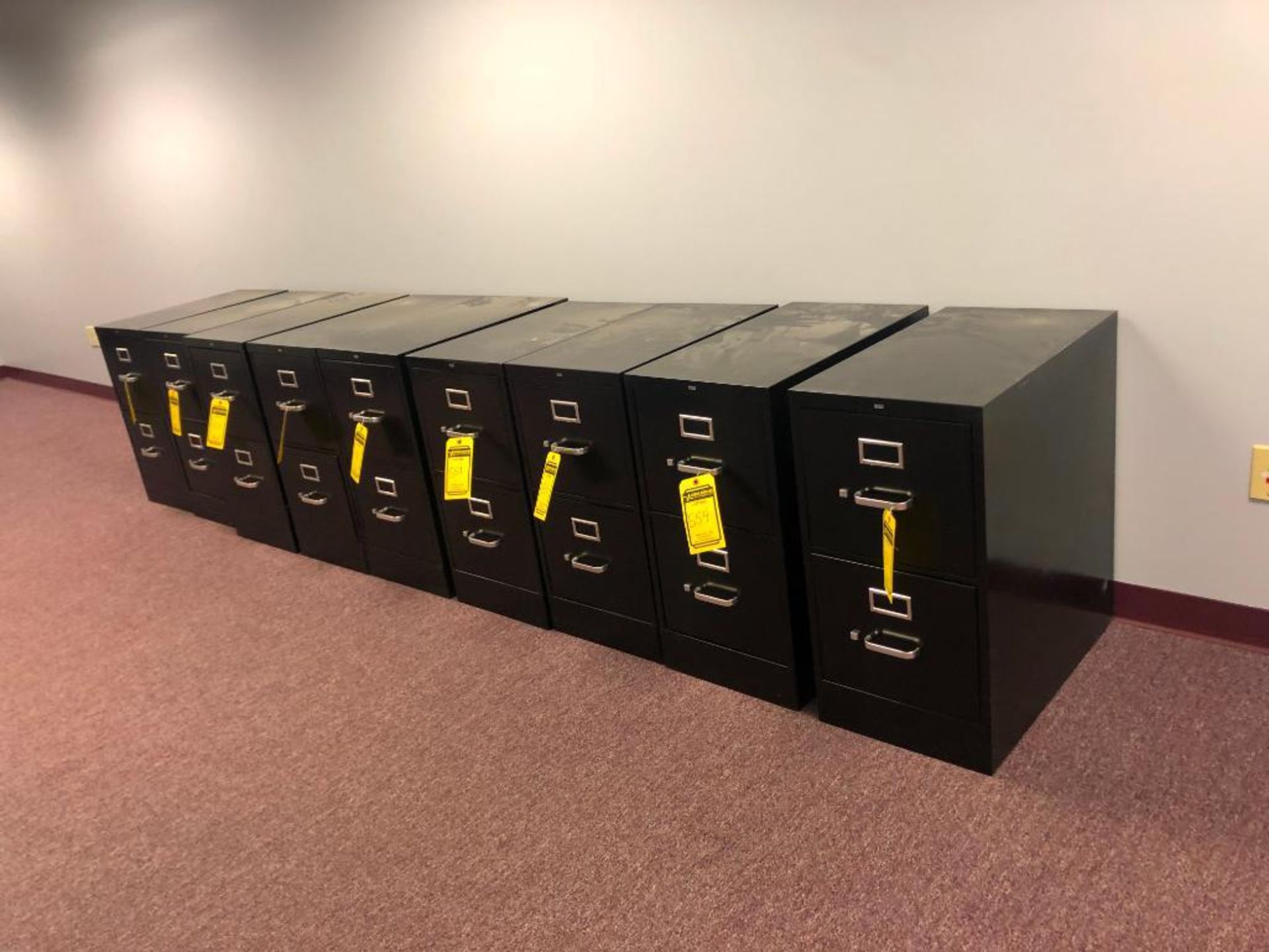 (9) 2-DRAWER FILING CABINETS