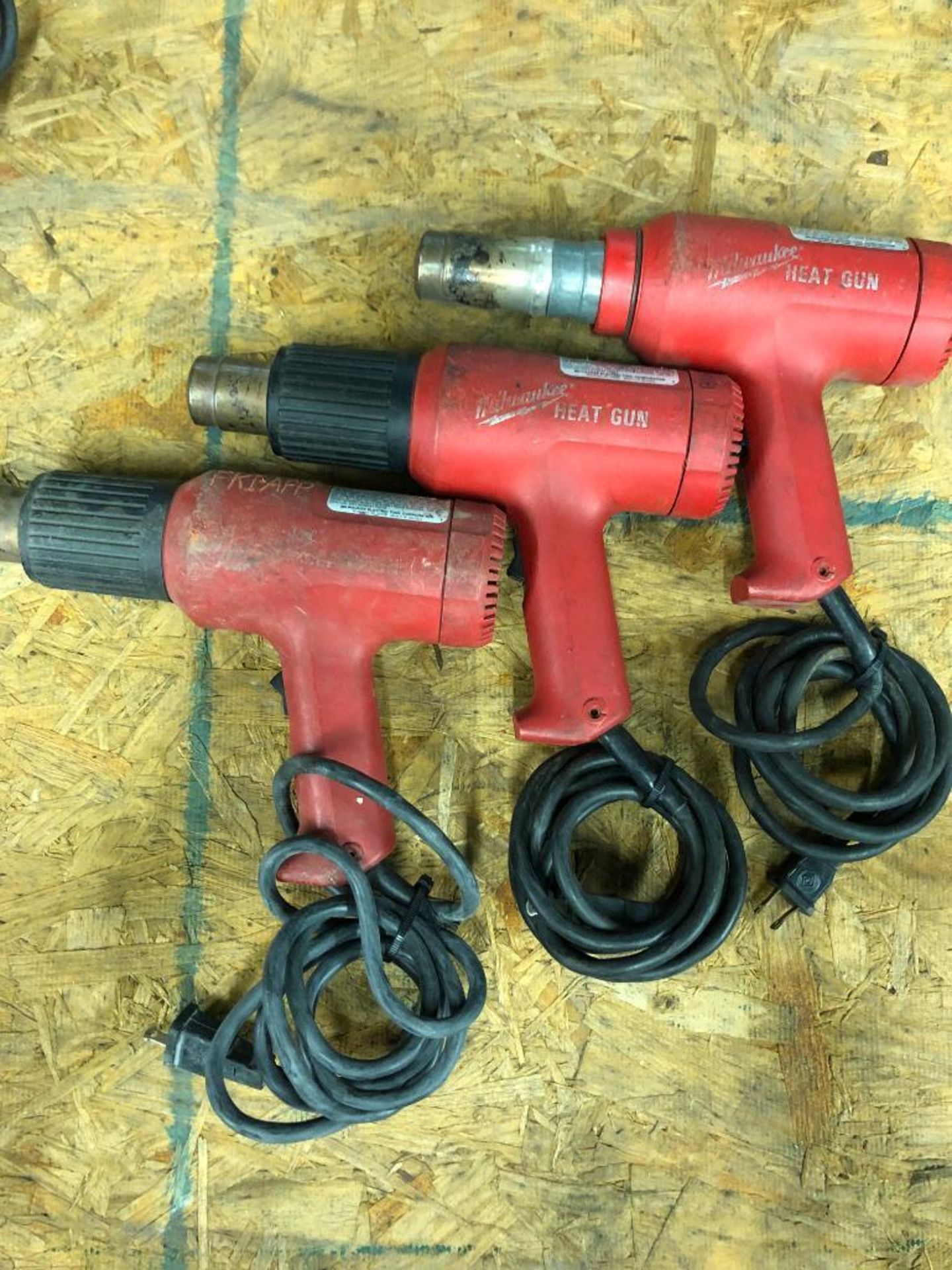 (3) MILWAUKEE ELECTRIC HEAT GUNS