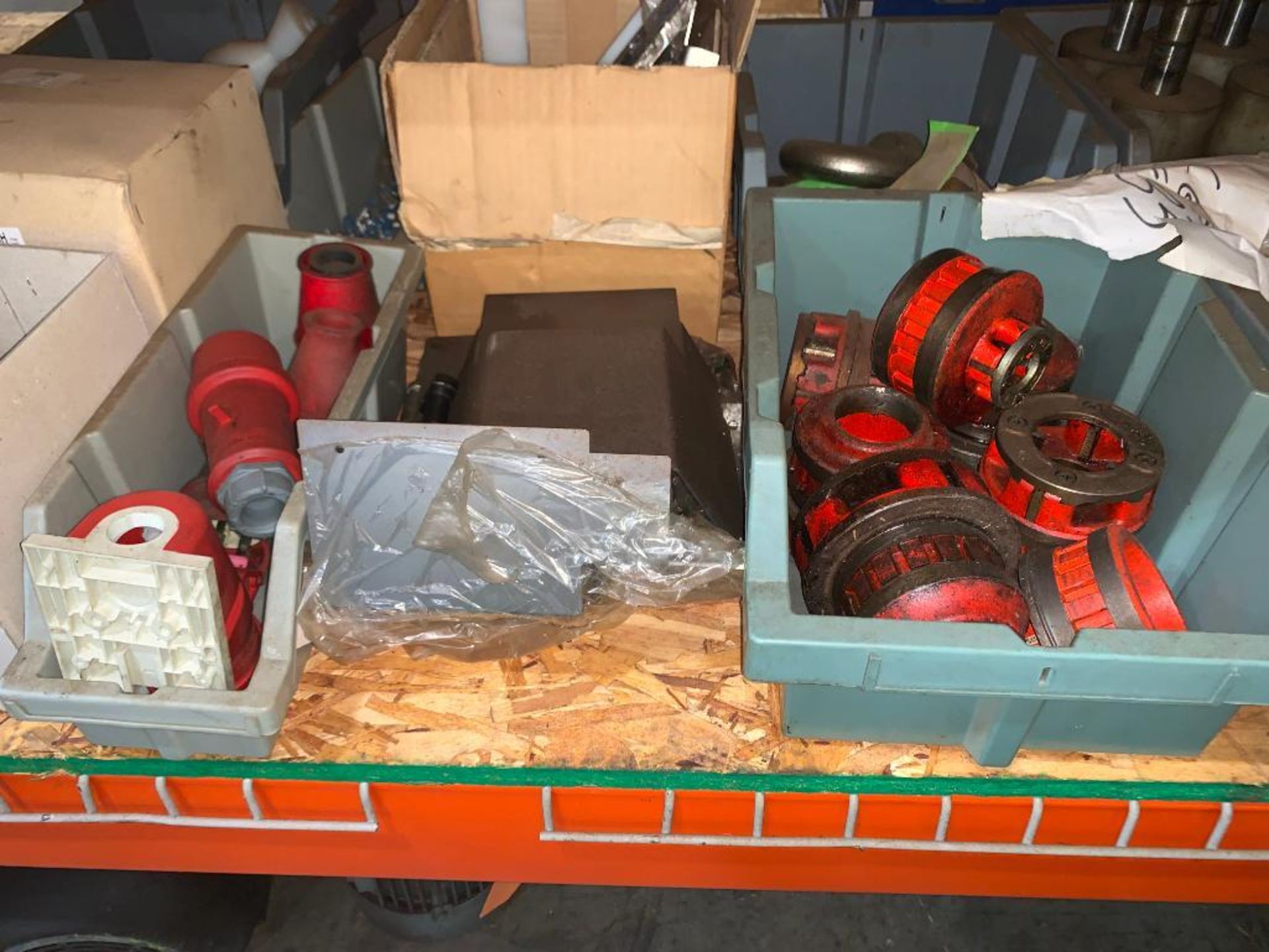 CONTENTS OF (1) SECTION OF PALLET RACK FROM TOP TO BOTTOM, SERVO MOTORS, ELECTRIC MOTORS - Image 9 of 14