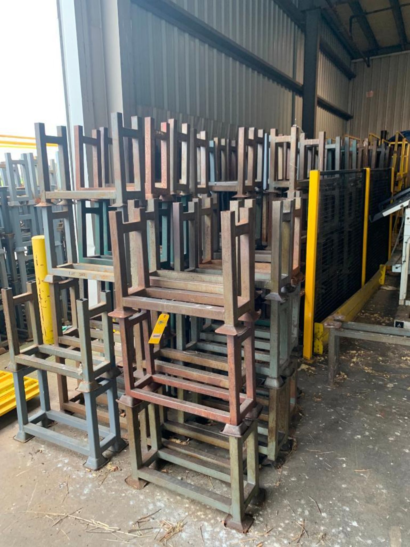 (600) APPROX. MATERIAL RACKS