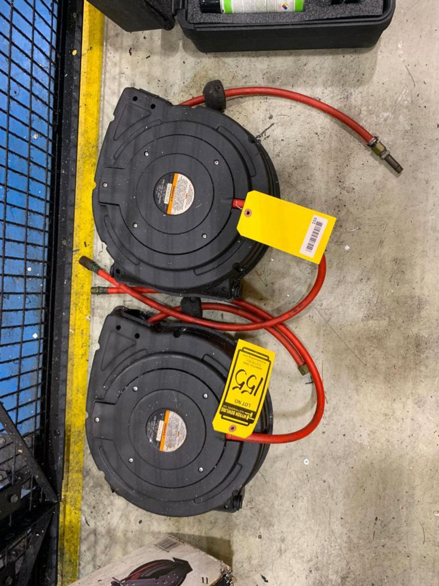 (2) 3/8'' X 50' COMPACT AIR HOSE REELS