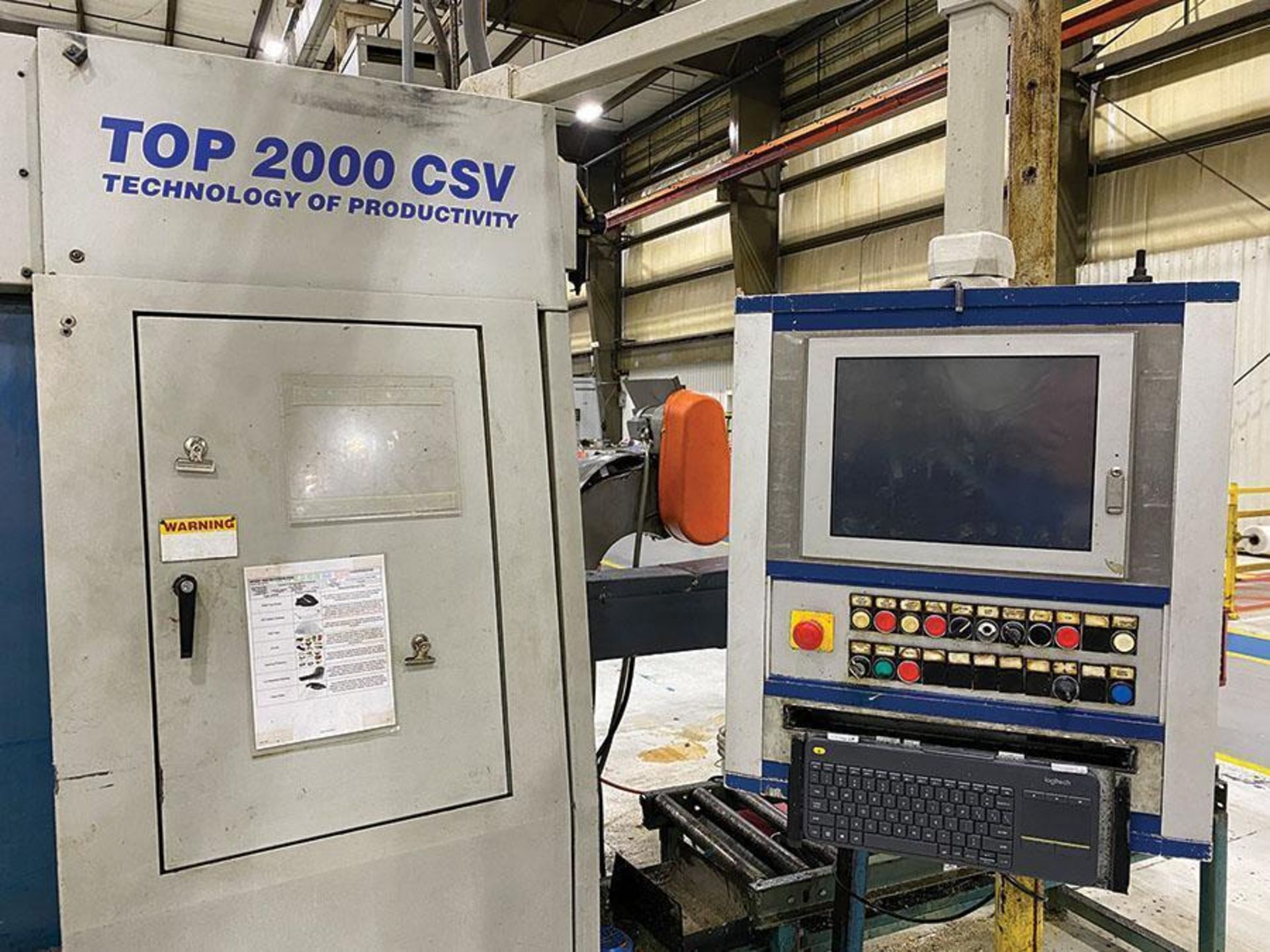 2005 SINCO TOP 2000 CNC CUTTING MACHINE, MODEL: SIN-O-MATIC, 80 MM CUTTING CAP., 340 MM MAX. PIECE L - Image 3 of 4