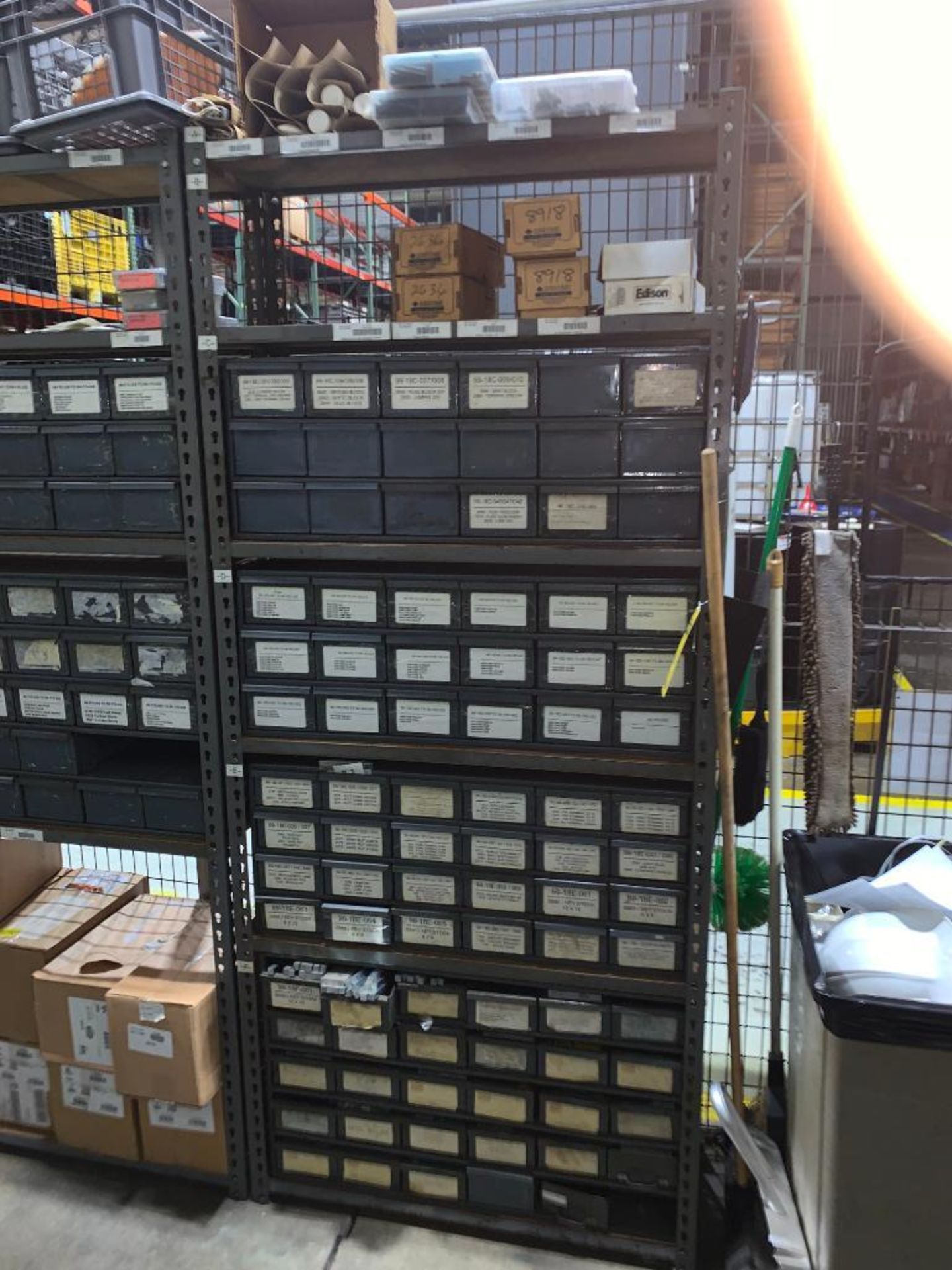 CONTENT OF (2) SHELVING UNITS: FUSES, TERMINALS, VALVES, & MORE (CONTENT ONLY, NO SHELVING) - Image 3 of 3