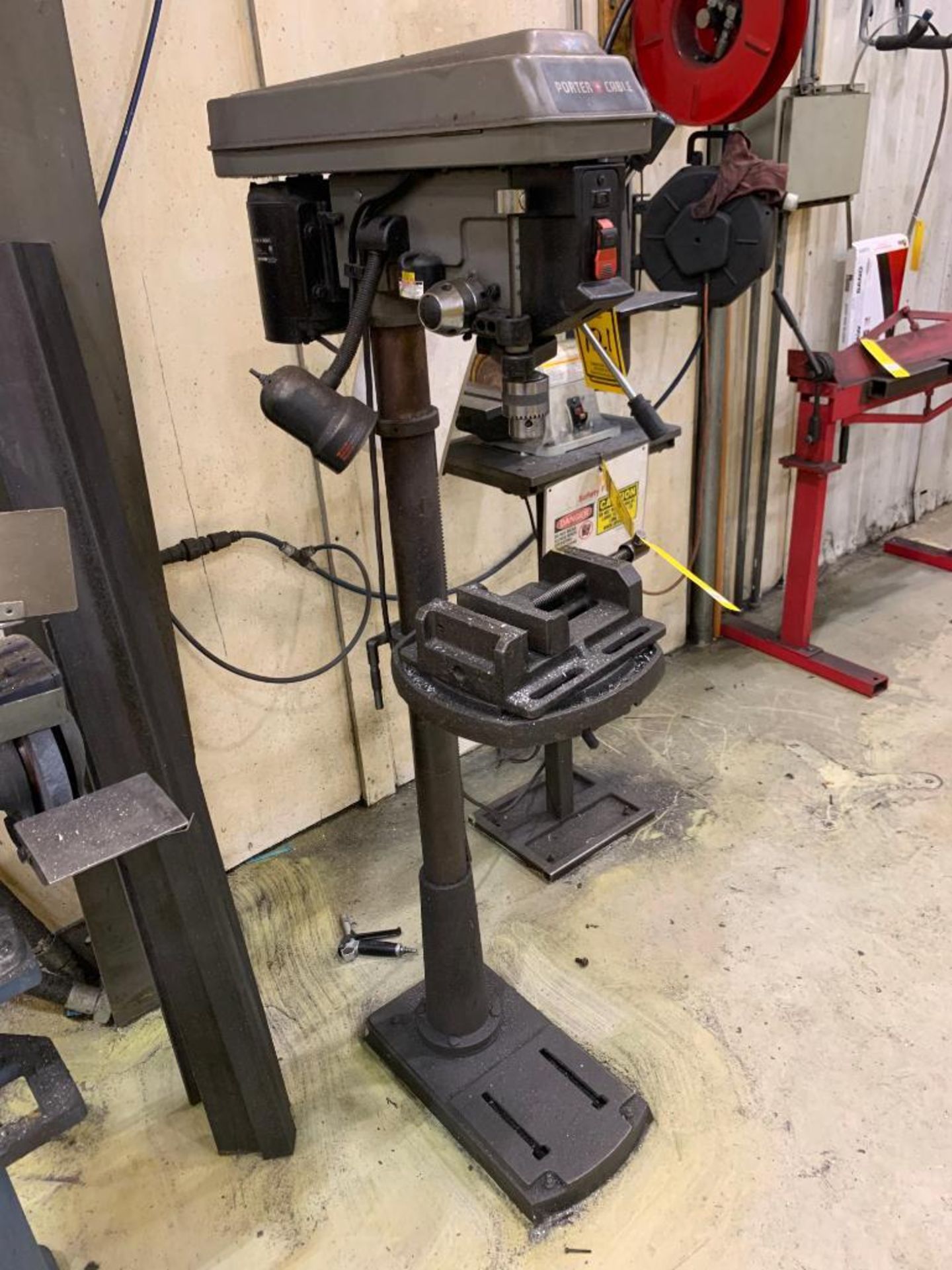 PORTER-CABLE 12'' SPEED VERTICAL DRILL PRESS, 300-3100 RPM, 13'' DIA. TABLE - Image 3 of 3