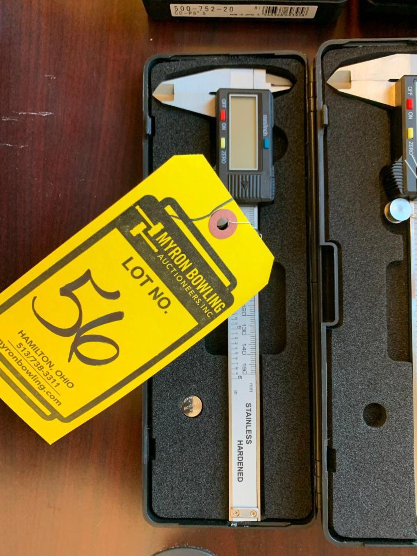 (4) WHITWORTH DIGITAL CALIPERS WITH CASES - Image 5 of 5