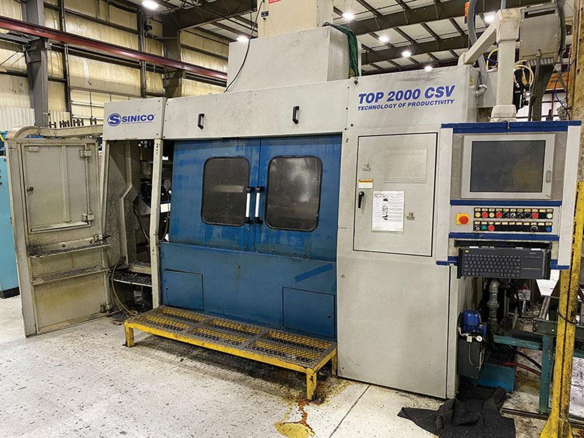 2005 SINCO TOP 2000 CNC CUTTING MACHINE, MODEL: SIN-O-MATIC, 80 MM CUTTING CAP., 340 MM MAX. PIECE L