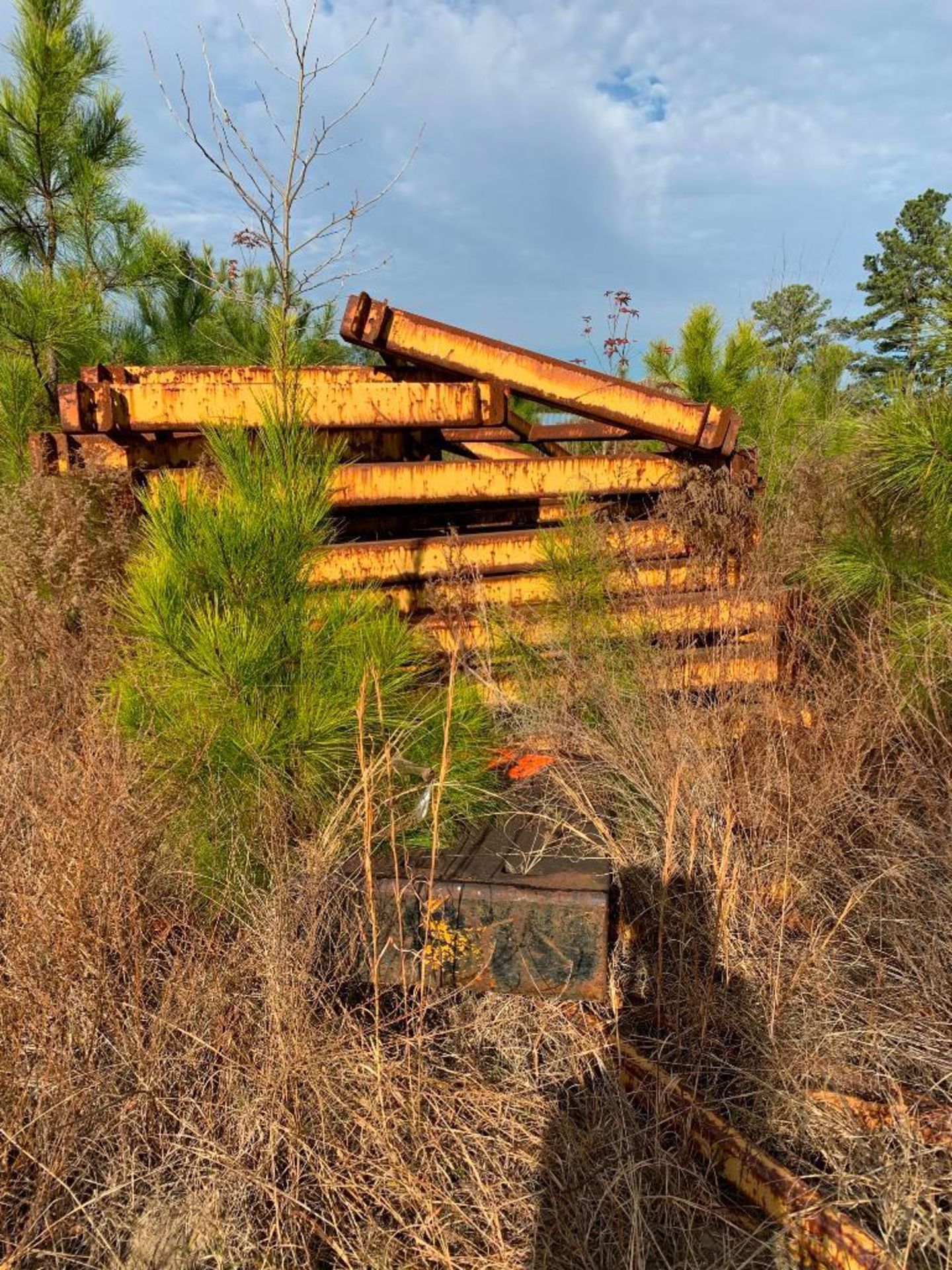 HD SCAFFOLDING, ASSORTED I-BEAMS, CRANEABLE BINS, MOBILE SECURITY STATION - Image 11 of 12