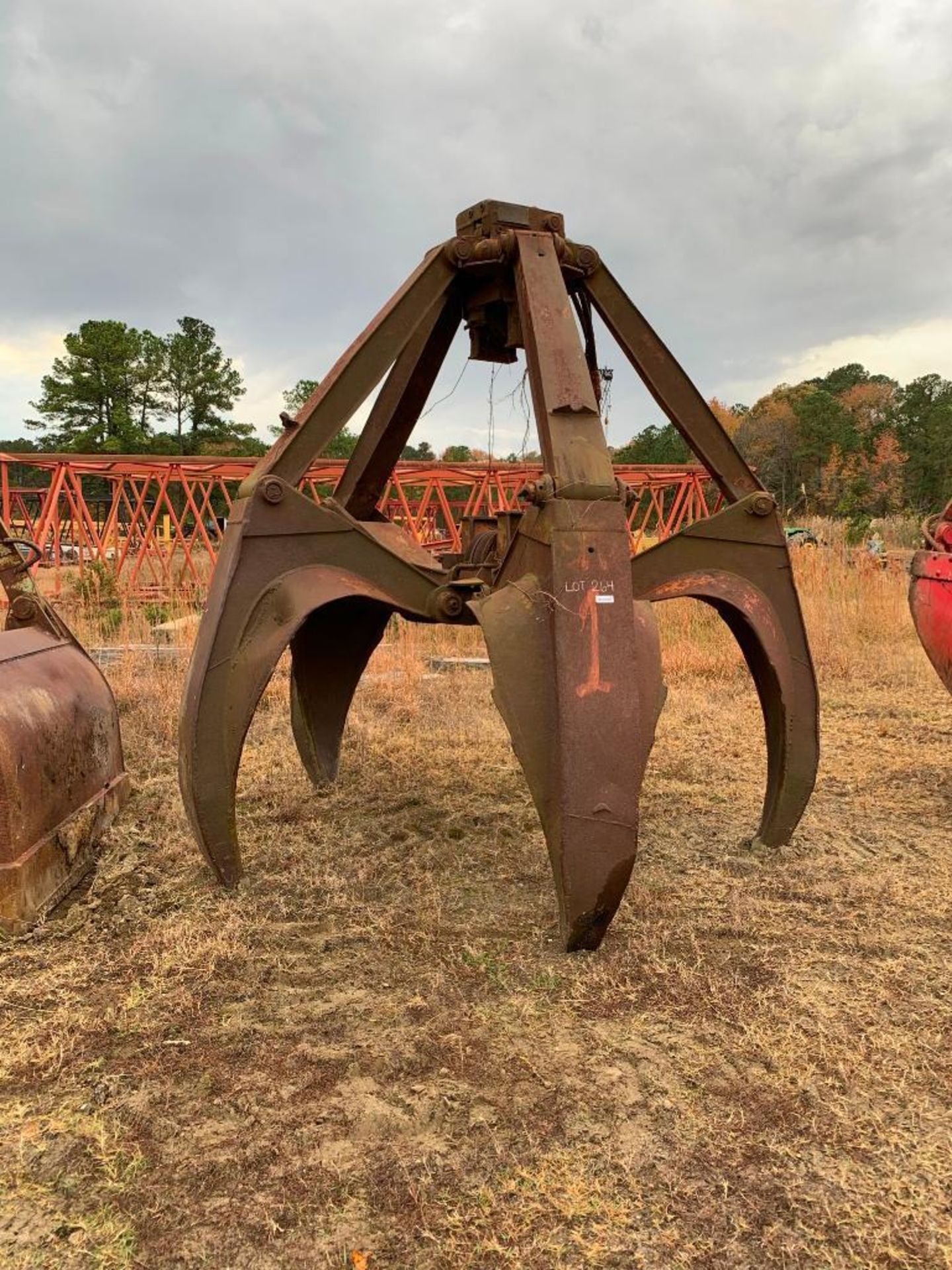 5-CLAW CRANE GRAPPLE BUCKET