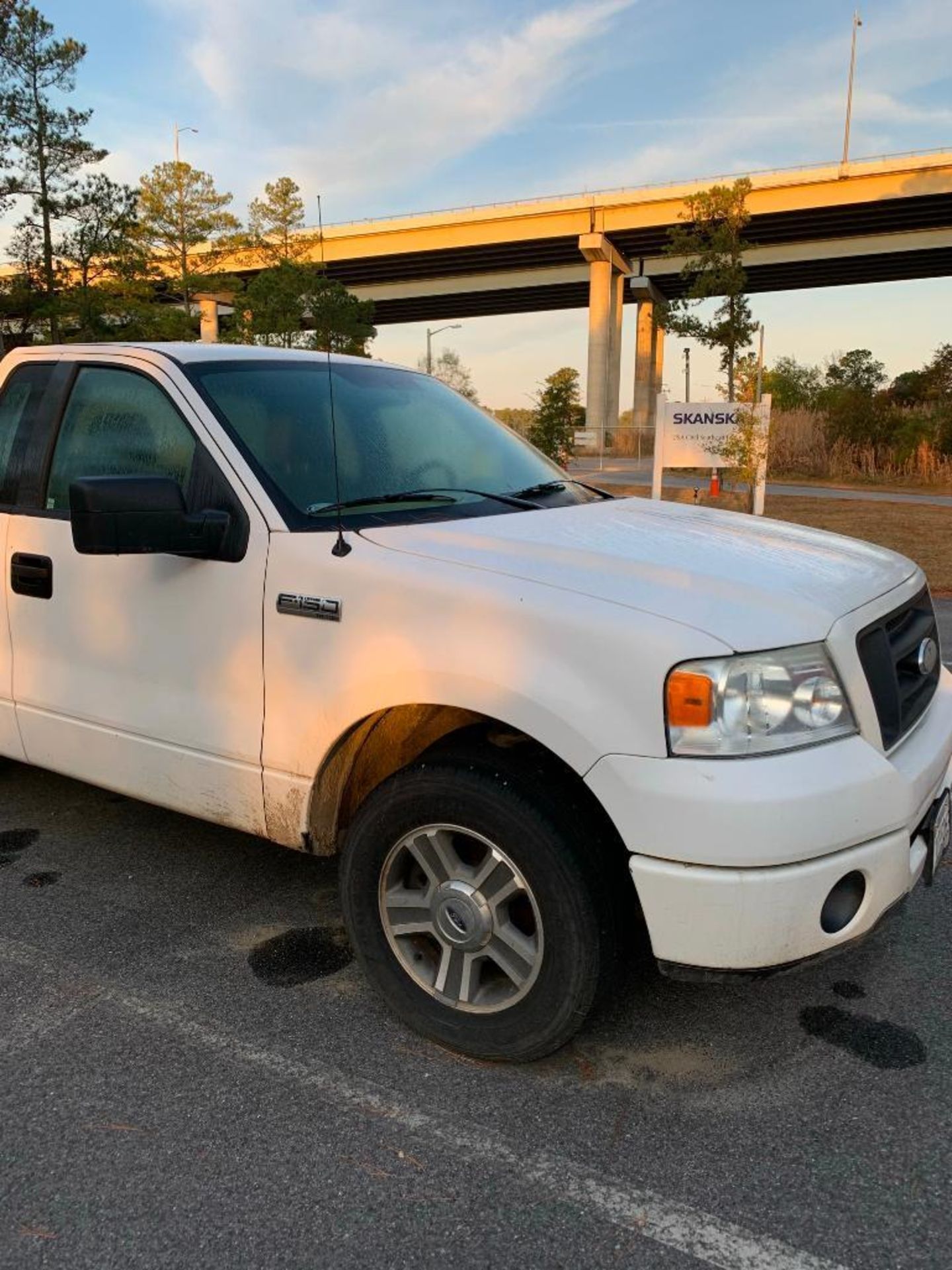 2008 FORD F-150 STX PICK-UP TRUCK, STANDARD CAB, AUTOMATIC TRANSMISSION, 2-WHEEL DRIVE, 70,003 MILES - Image 7 of 9