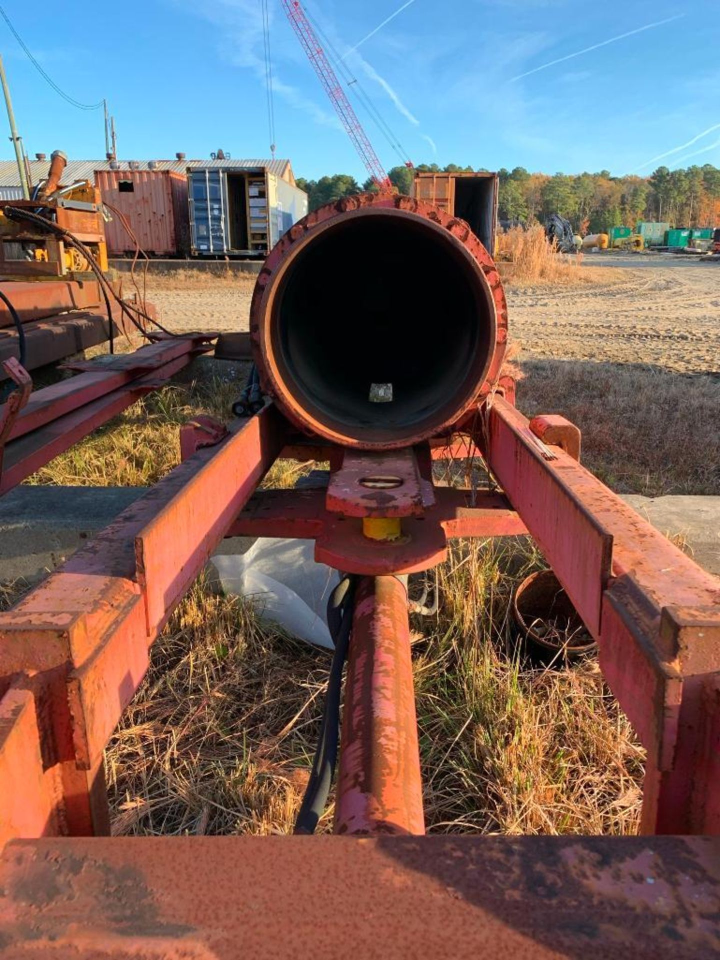 1989 DELMAG PILE DRIVING HAMMER, HYD. OR MANUAL DRIVEN, S/N D4623604 - Image 4 of 5