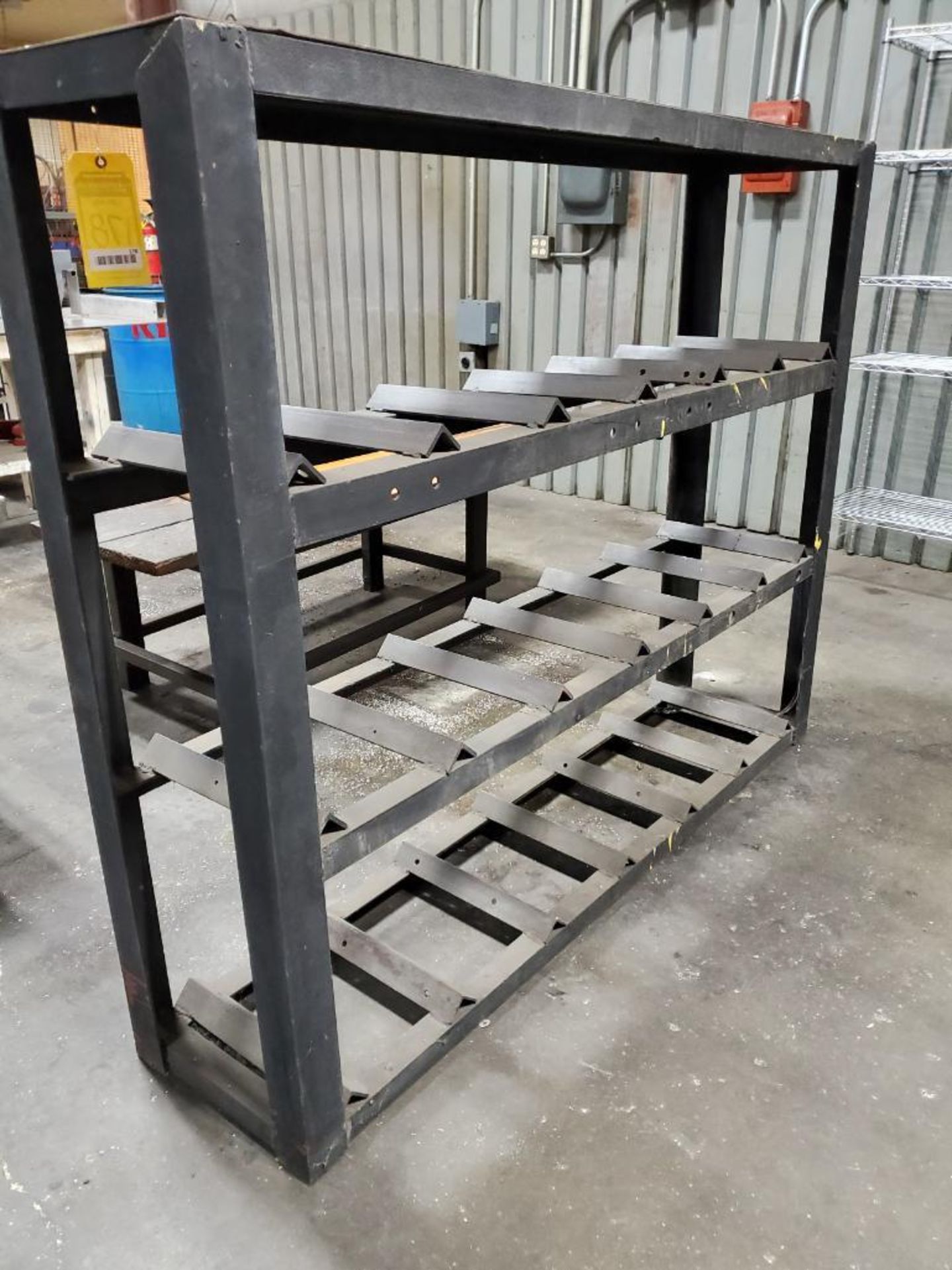 STEEL RACK W/ CONTENTS INCLUDING: PRECISION MACHINING JIGS & FIXTURES, ANGLE BLOCK, & MORE - Image 4 of 14