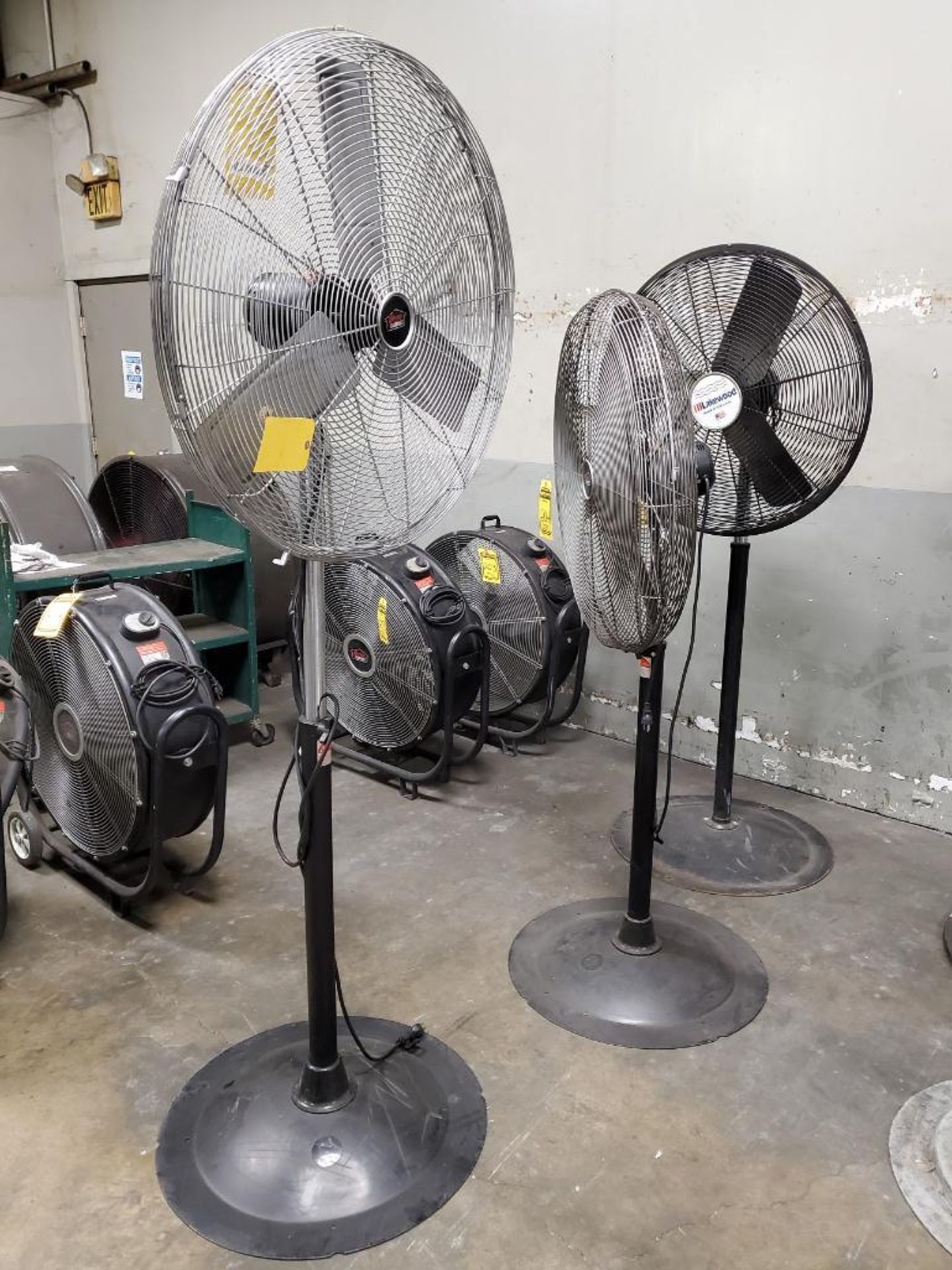 (3) PEDESTAL FANS - Image 5 of 5