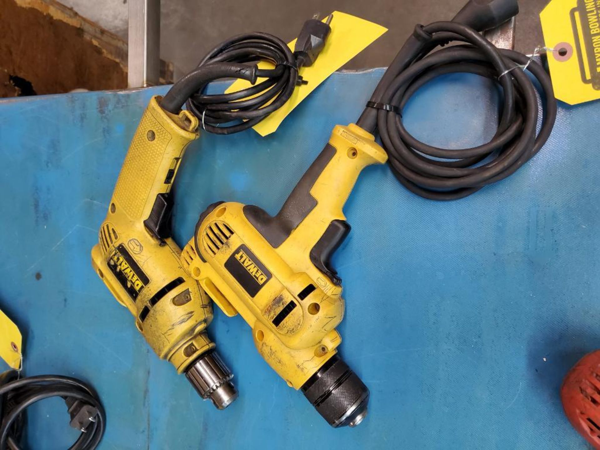 (2) DEWALT ELECTRIC VSR DRILLS - Image 2 of 2