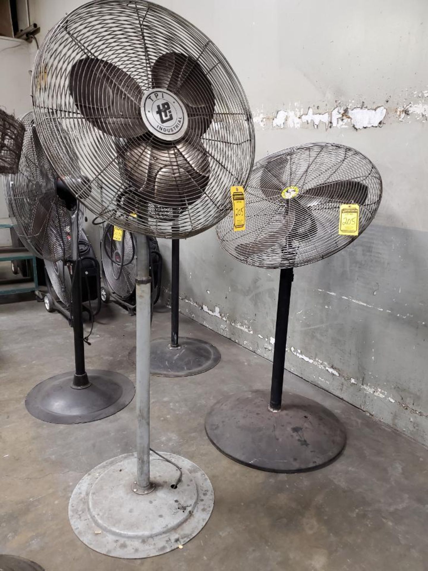 (3) PEDESTAL FANS - Image 3 of 3