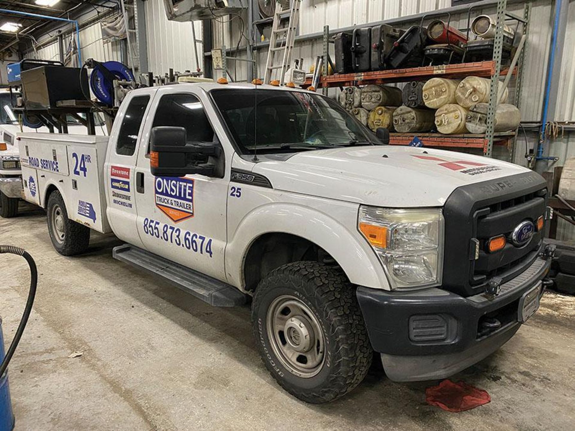 2012 FORD F-350 SUPER DUTY SERVICE TRUCK, 200,750 MILES, 4X4, AUTOMATIC TRANSMISSION, OMAHA UTILITY