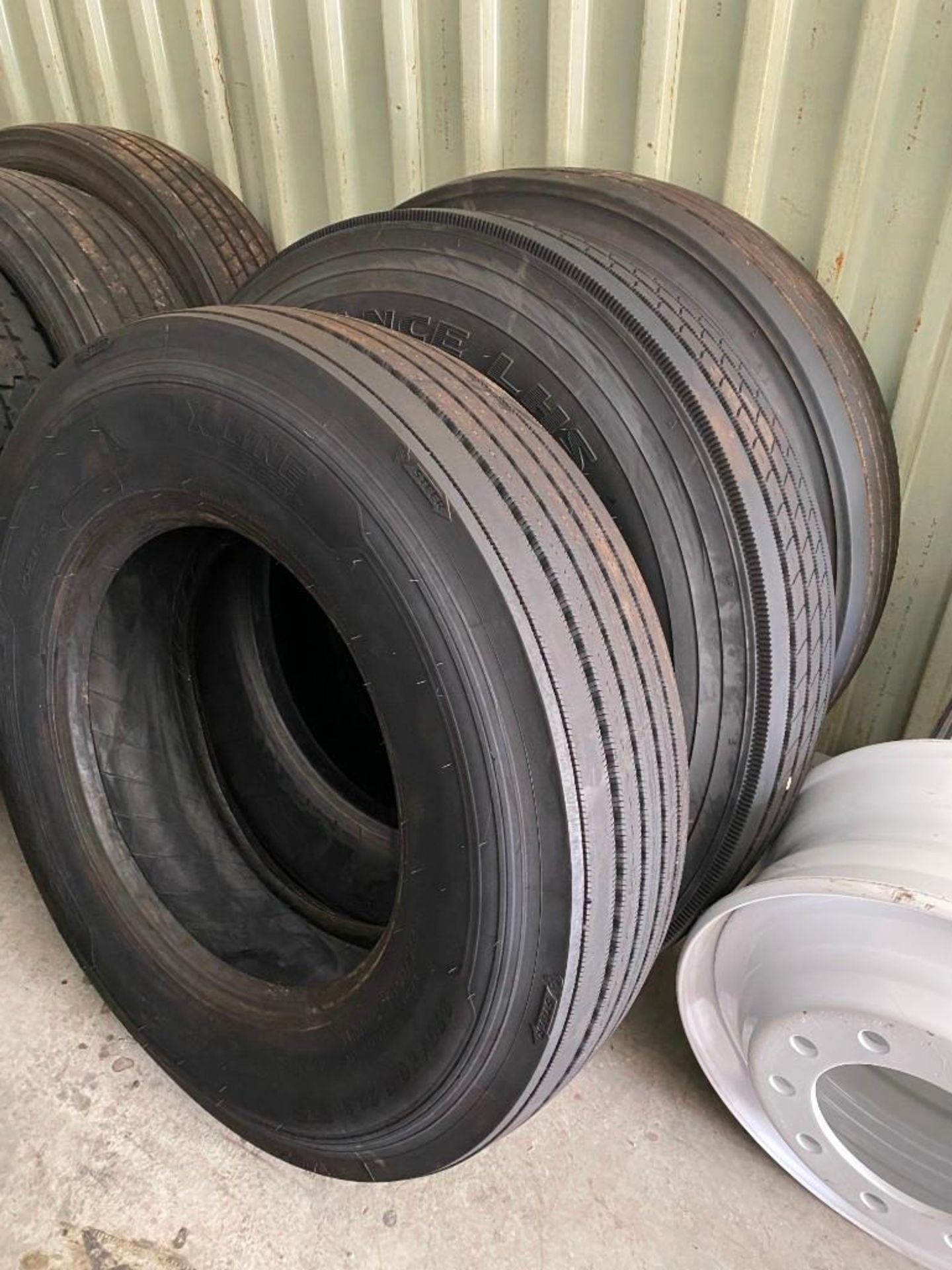 Contents of Storage Unit, including: NEW TIRES / RECAP TIRES: (2) WILD TRAIL COMMERCIAL LT: LT225 / - Image 41 of 56