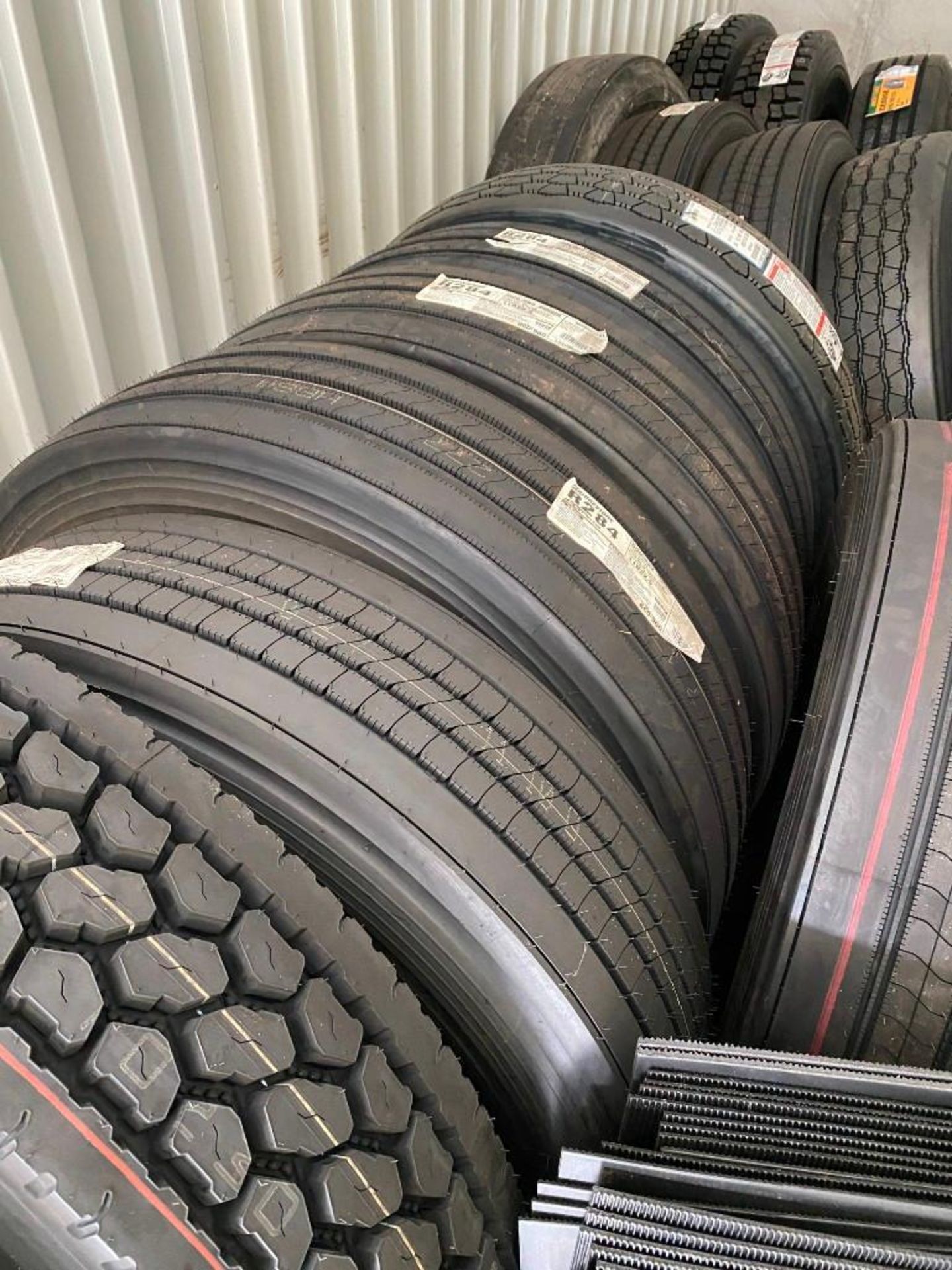 Contents of Storage Unit, including: NEW TIRES / RECAP TIRES: (2) WILD TRAIL COMMERCIAL LT: LT225 / - Image 24 of 56