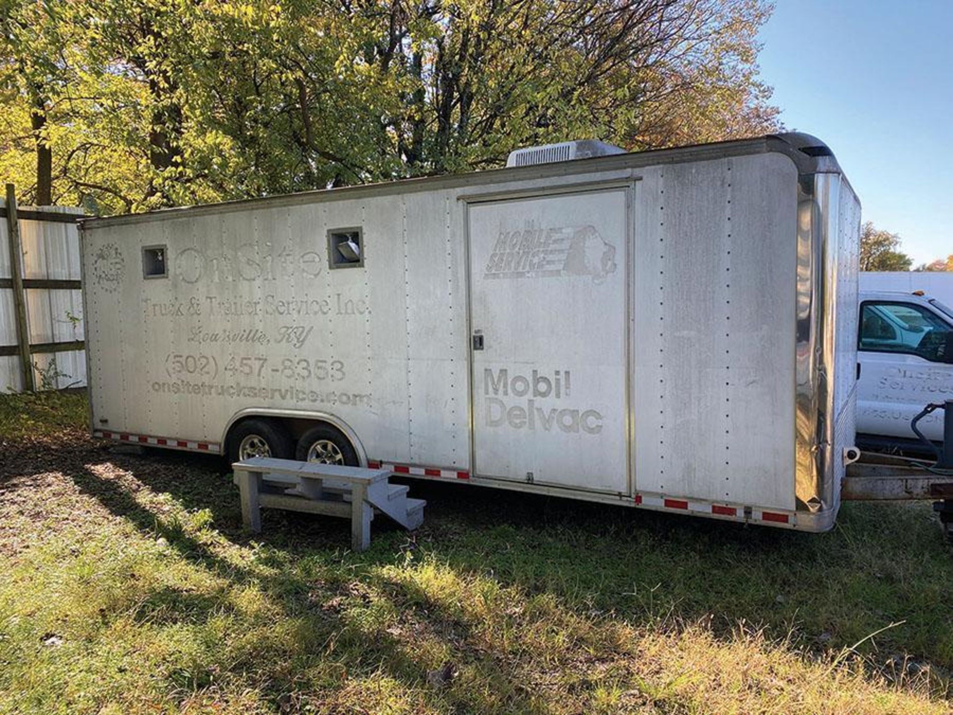 PACE AMERICAN 24' ENCLOSED TRAILER, TANDEM AXLE (INFO PLATE ILLEGIBLE)