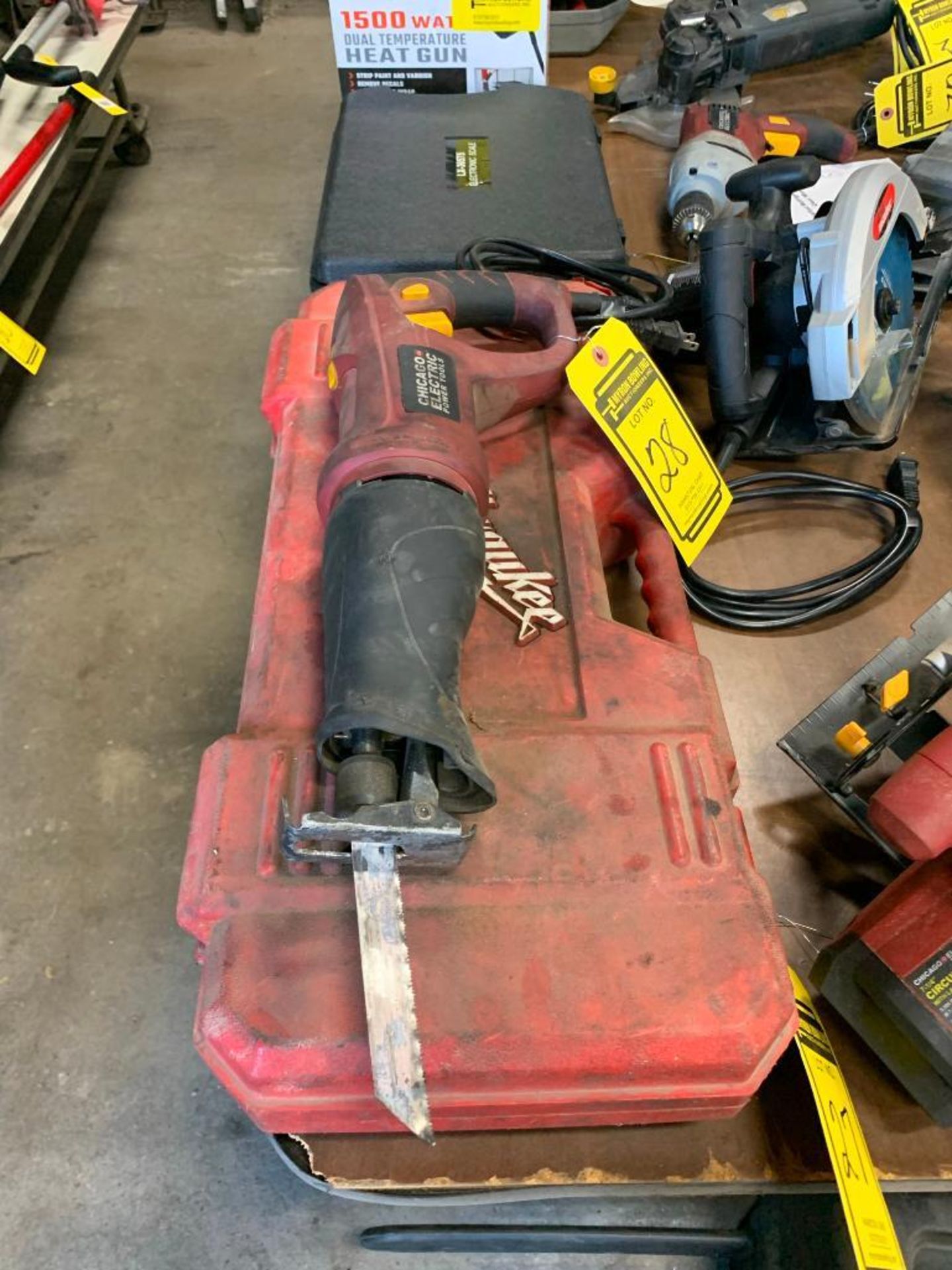 CHICAGO ELECTRIC RECIPROCATING SAW, 120V