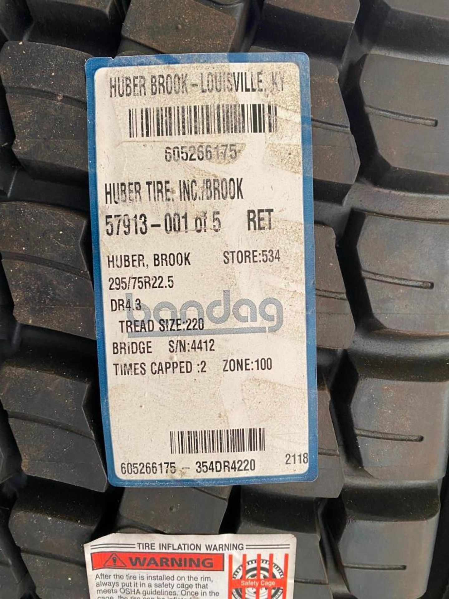 Contents of Storage Unit, including: NEW TIRES / RECAP TIRES: (2) WILD TRAIL COMMERCIAL LT: LT225 / - Image 19 of 56