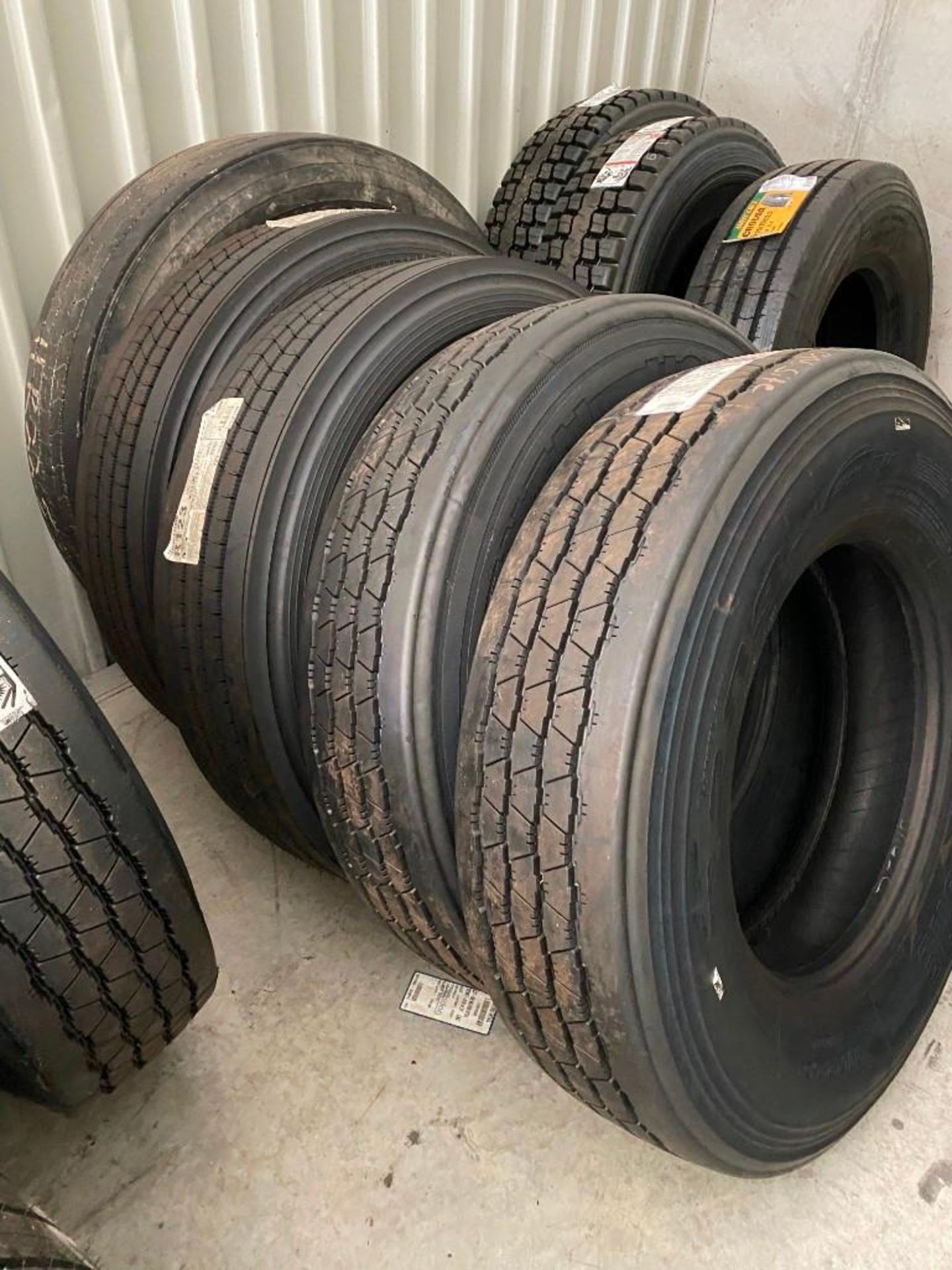 Contents of Storage Unit, including: NEW TIRES / RECAP TIRES: (2) WILD TRAIL COMMERCIAL LT: LT225 / - Image 30 of 56