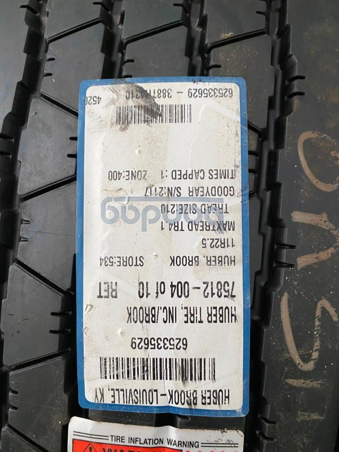 Contents of Storage Unit, including: NEW TIRES / RECAP TIRES: (2) WILD TRAIL COMMERCIAL LT: LT225 / - Image 29 of 56