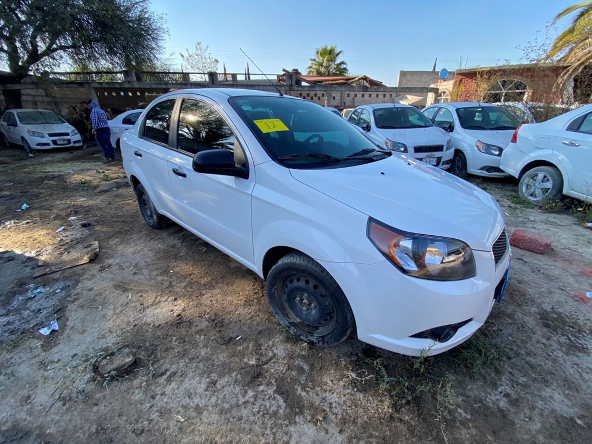 Vehículo marca Chevrolet tipo Aveo, modelo 2016, número de serie 3G1TB5CF6GL118208