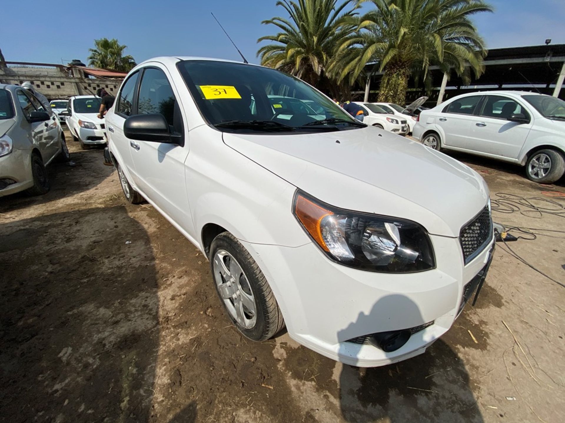 Vehículo marca Chevrolet tipo Aveo, modelo 2017, número de serie 3G1TB5CF3HL115865