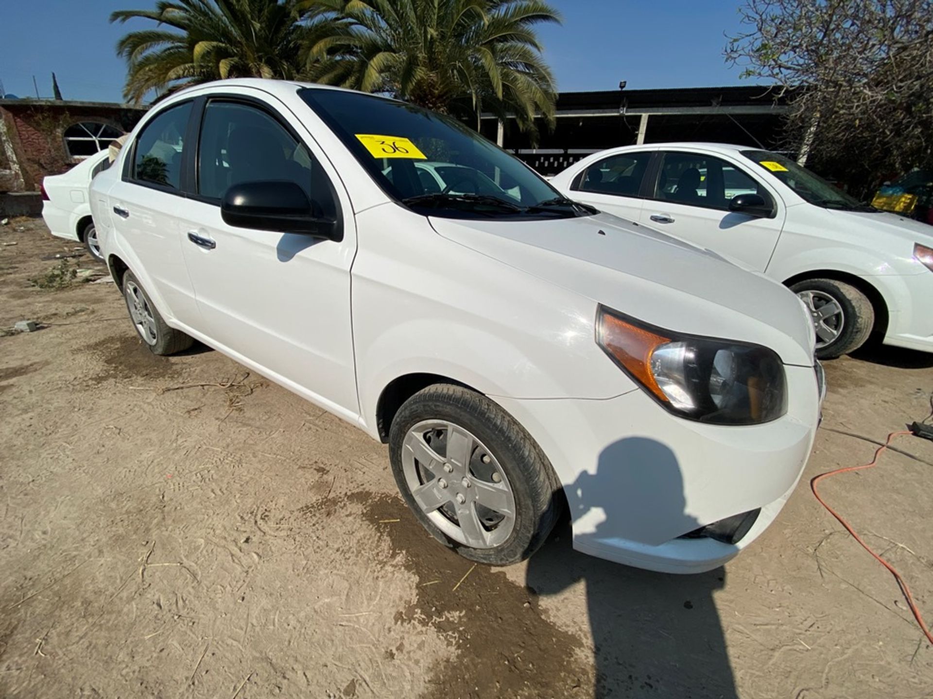 Vehículo marca Chevrolet tipo Aveo, modelo 2017, número de serie 3G1TB5CF3HL115798