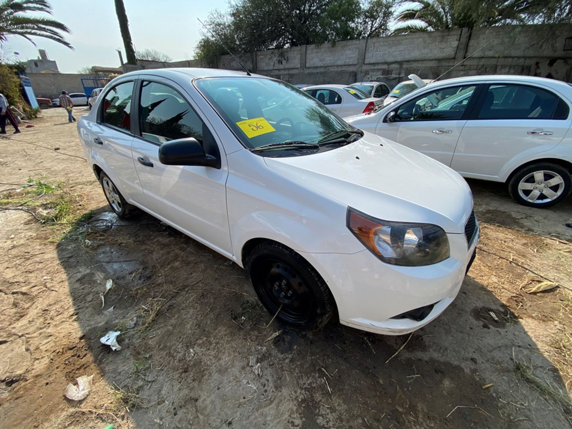 Vehículo marca Chevrolet tipo Aveo, modelo 2016, número de serie 3G1TB5CFXGL118194