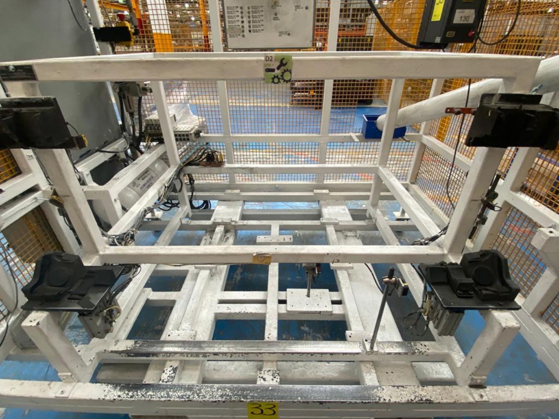 Assembly cell in square steel profile structure with mesh, with Kimastle control board - Image 23 of 42