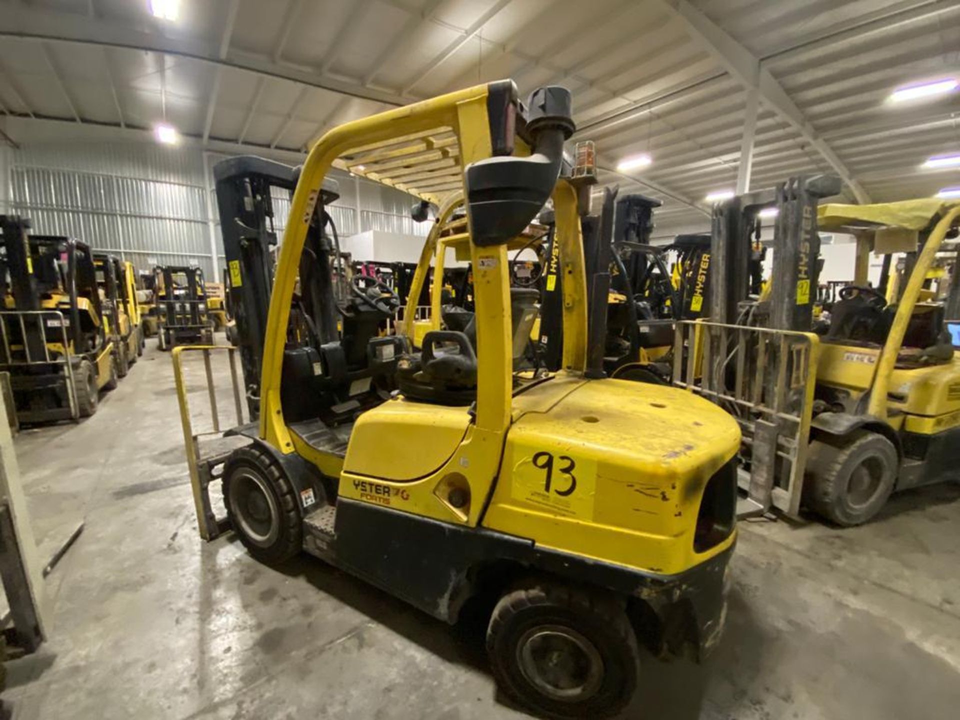 2014 HYSTER FORKLIFT, MODEL H70FT, S/N N177V03333M - Image 10 of 28