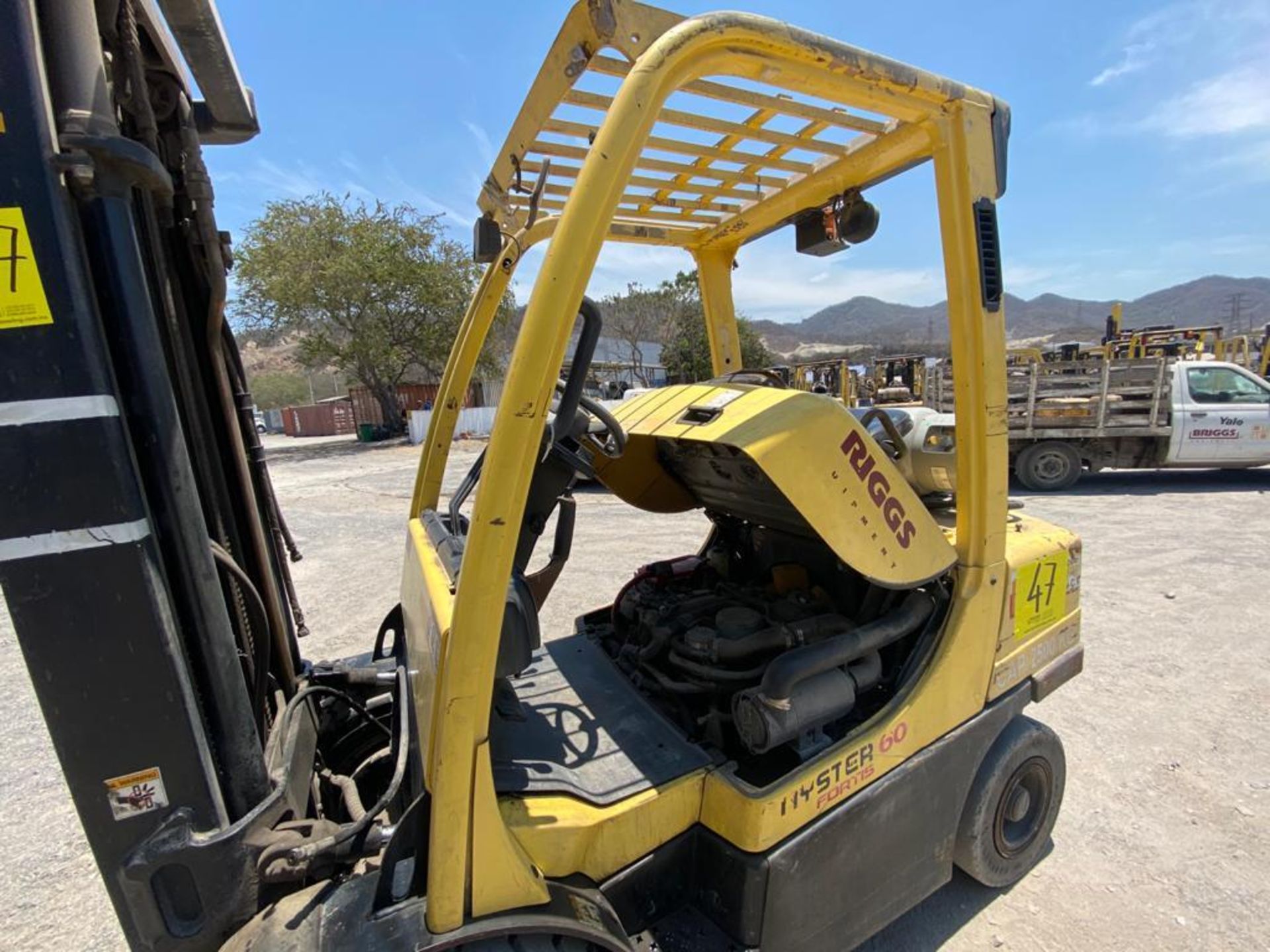 2012 HYSTER FORKLIFT, MODEL H60FT, S/N L177V10208K - Image 33 of 35