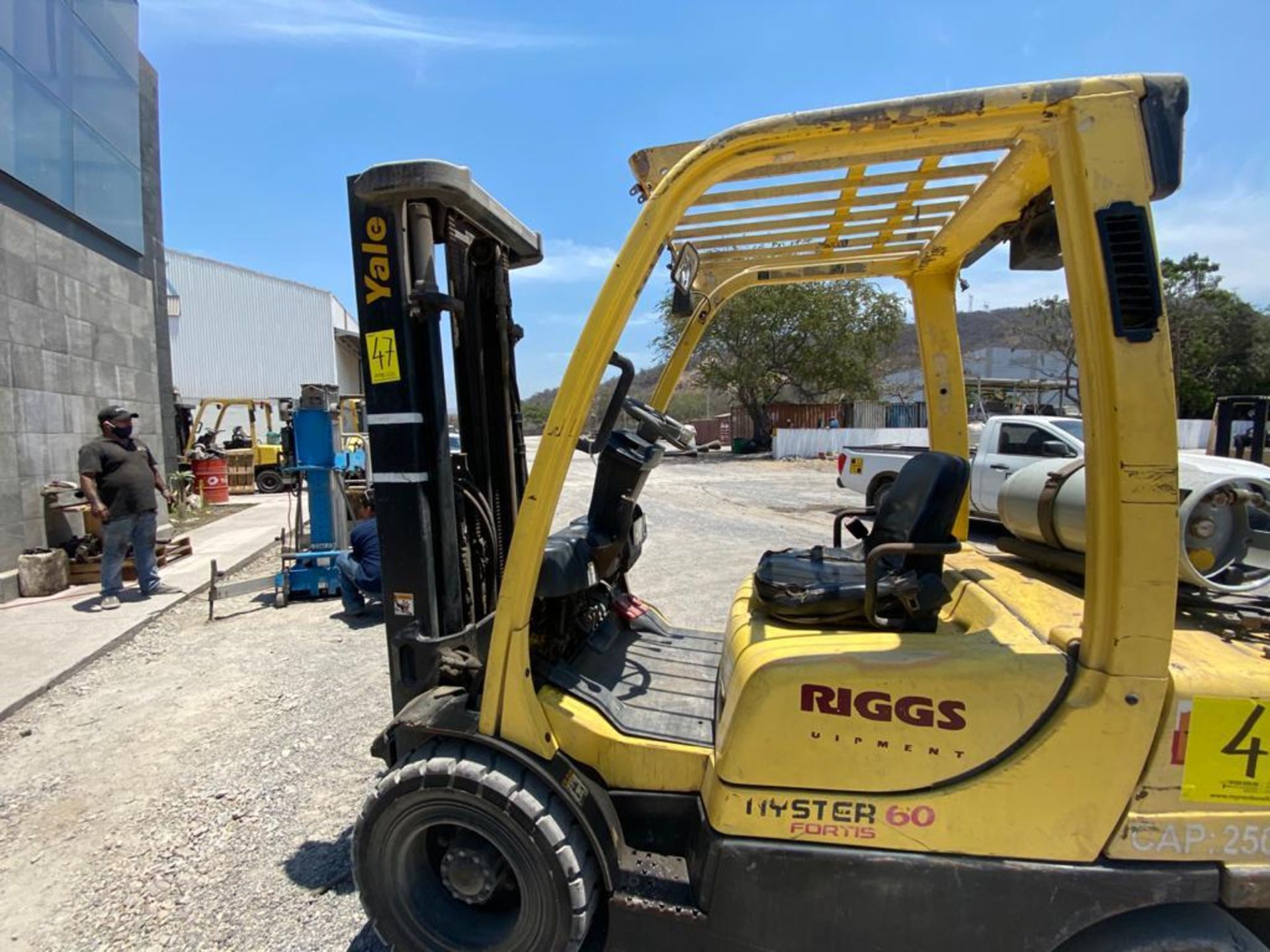 2012 HYSTER FORKLIFT, MODEL H60FT, S/N L177V10208K - Image 8 of 35