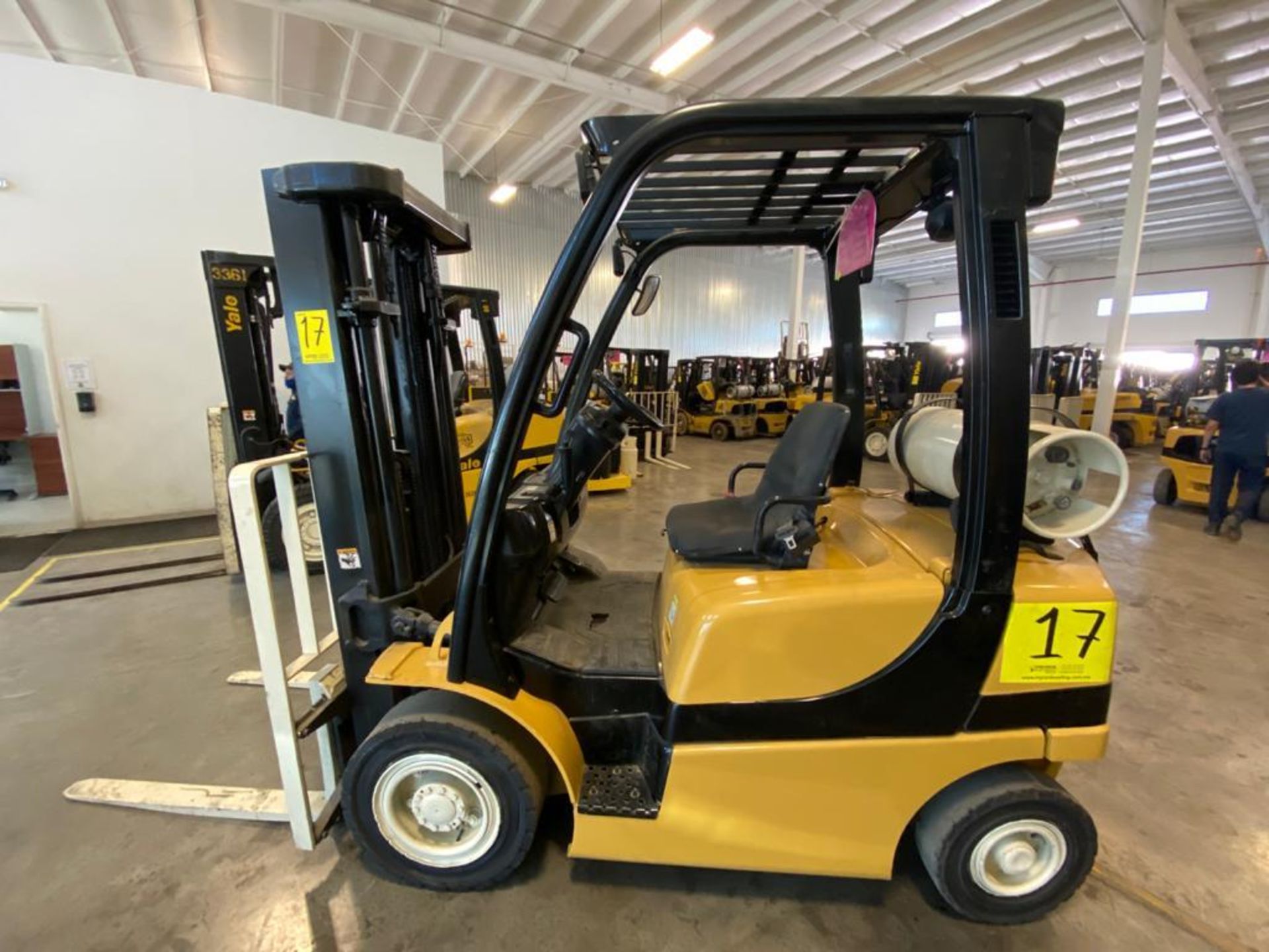 2012 YALE FORKLIFT, MODEL GLP040VXNVRE084, S/N B875V09086K - Image 2 of 27