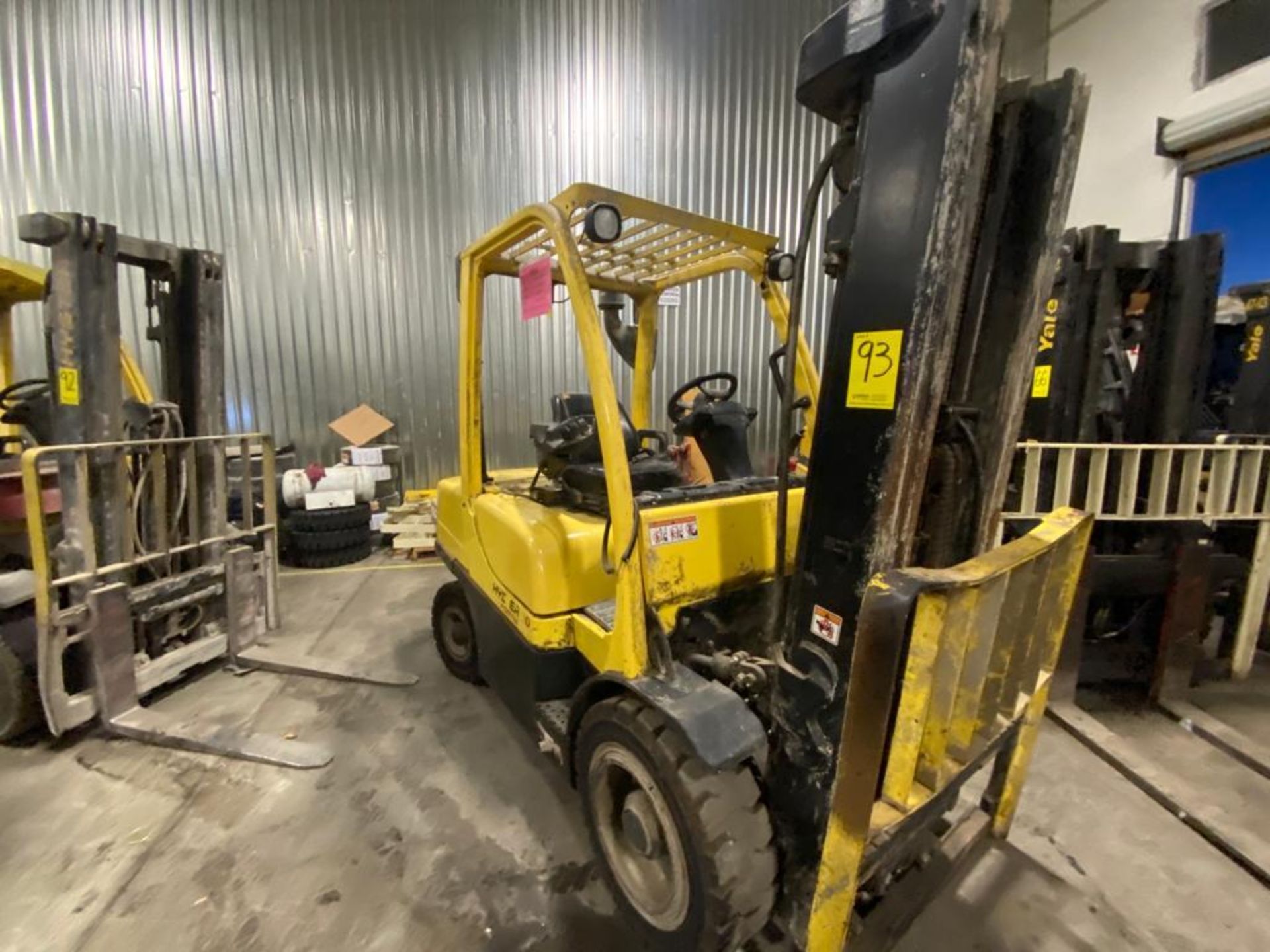 2014 HYSTER FORKLIFT, MODEL H70FT, S/N N177V03333M - Image 5 of 28