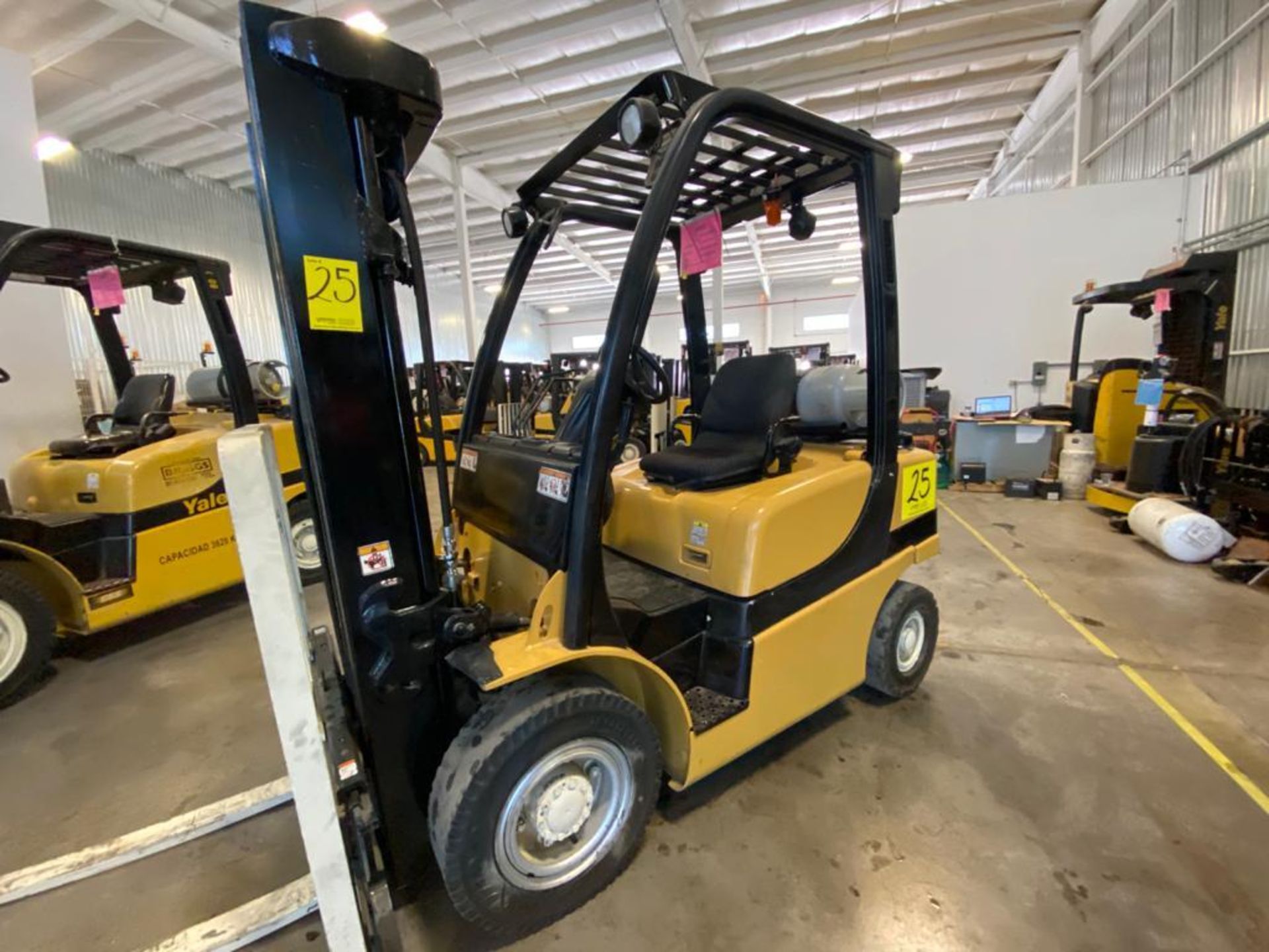 2014 YALE FORKLIFT, MODEL GLP050VXNVAE084, S/N C875V03247M