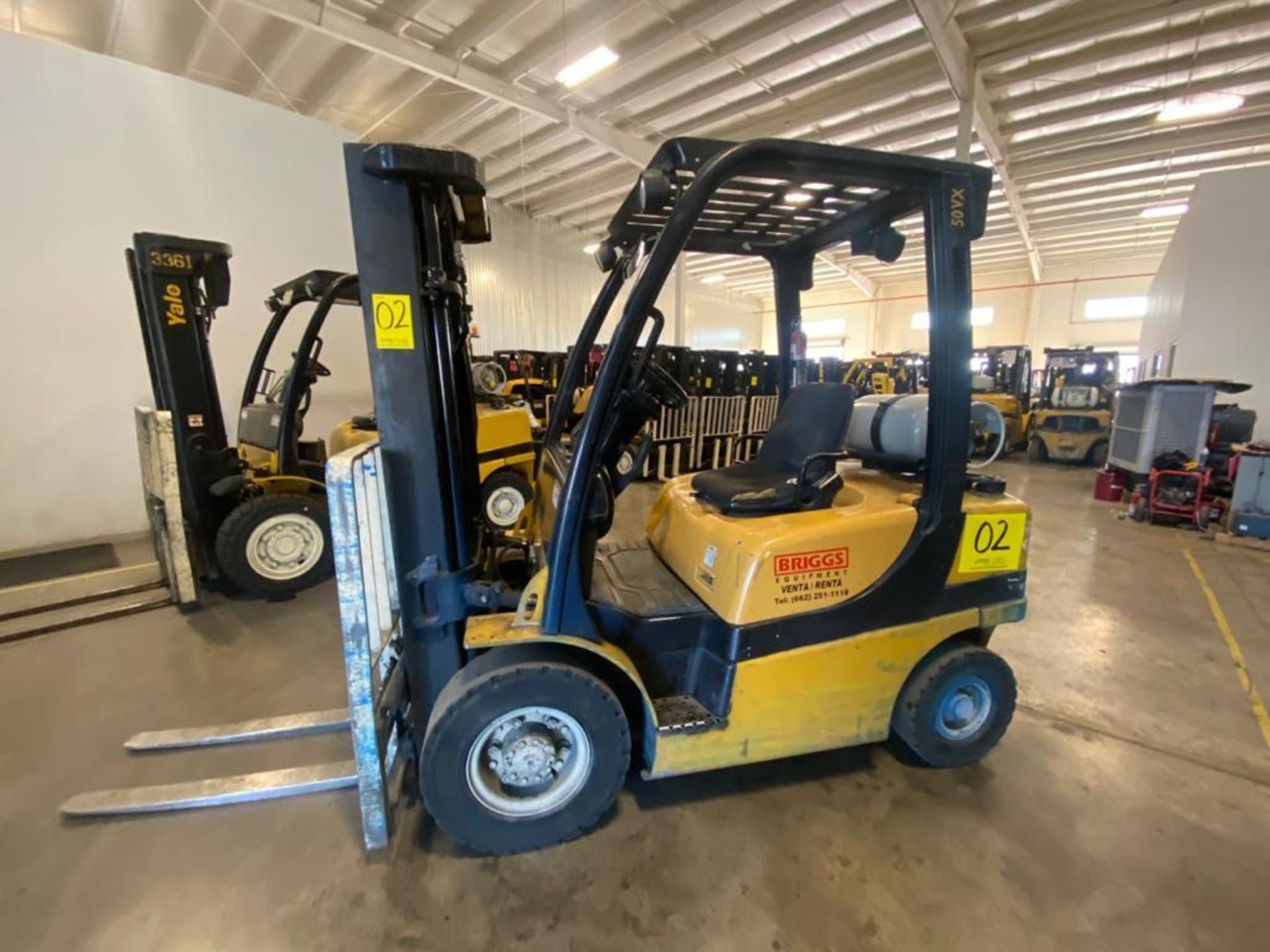 2014 YALE FORKLIFT, MODEL GLP050VXNVAE084, S/N C875V03246M - Image 2 of 31