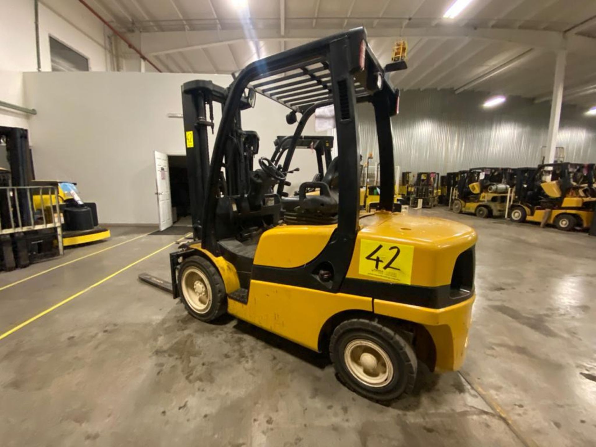 2012 YALE FORKLIFT, MODEL GP060VX, S/N B875V10610K - Image 15 of 35