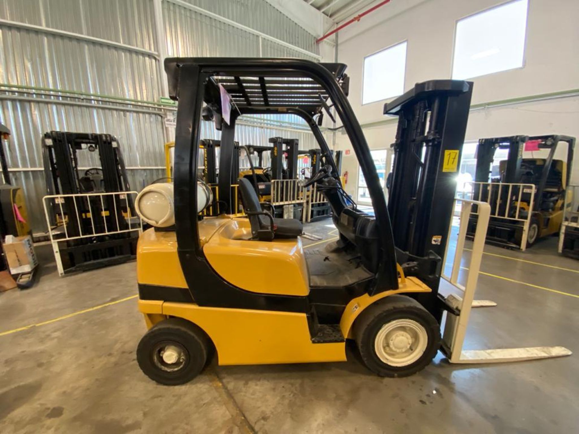 2012 YALE FORKLIFT, MODEL GLP040VXNVRE084, S/N B875V09086K - Image 7 of 27